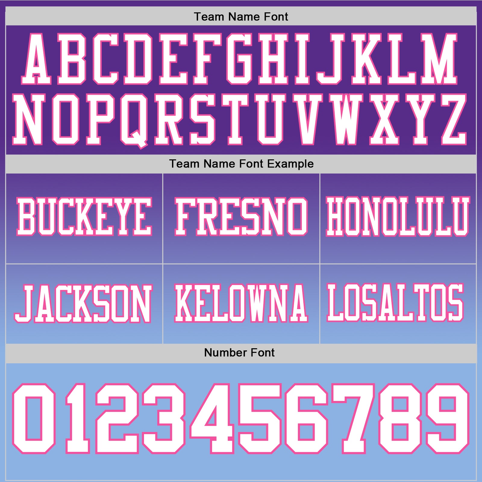 Custom Purple White Light Blue-Pink Authentic Fade Fashion Football Jersey view 3