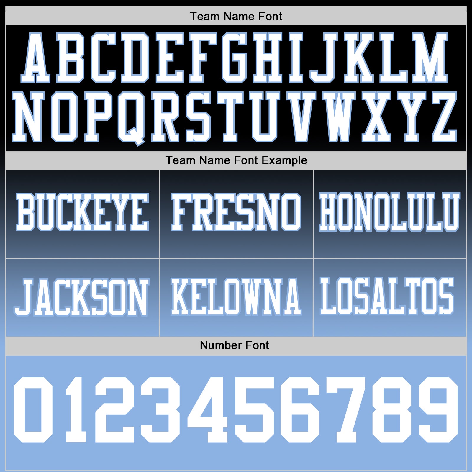 Custom Black White-Light Blue Authentic Fade Fashion Football Jersey view 3