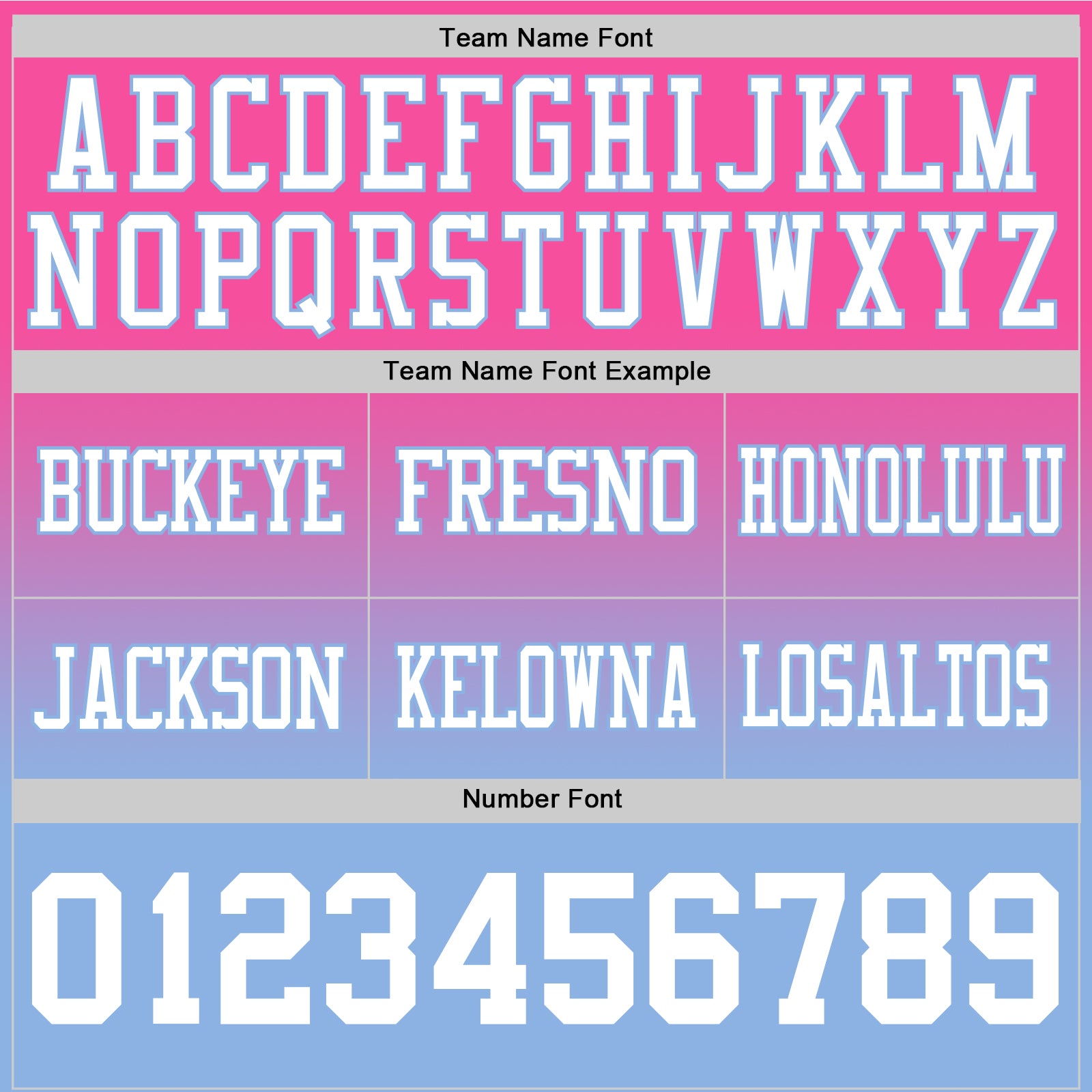 Custom Pink White-Light Blue Authentic Fade Fashion Football Jersey view 3