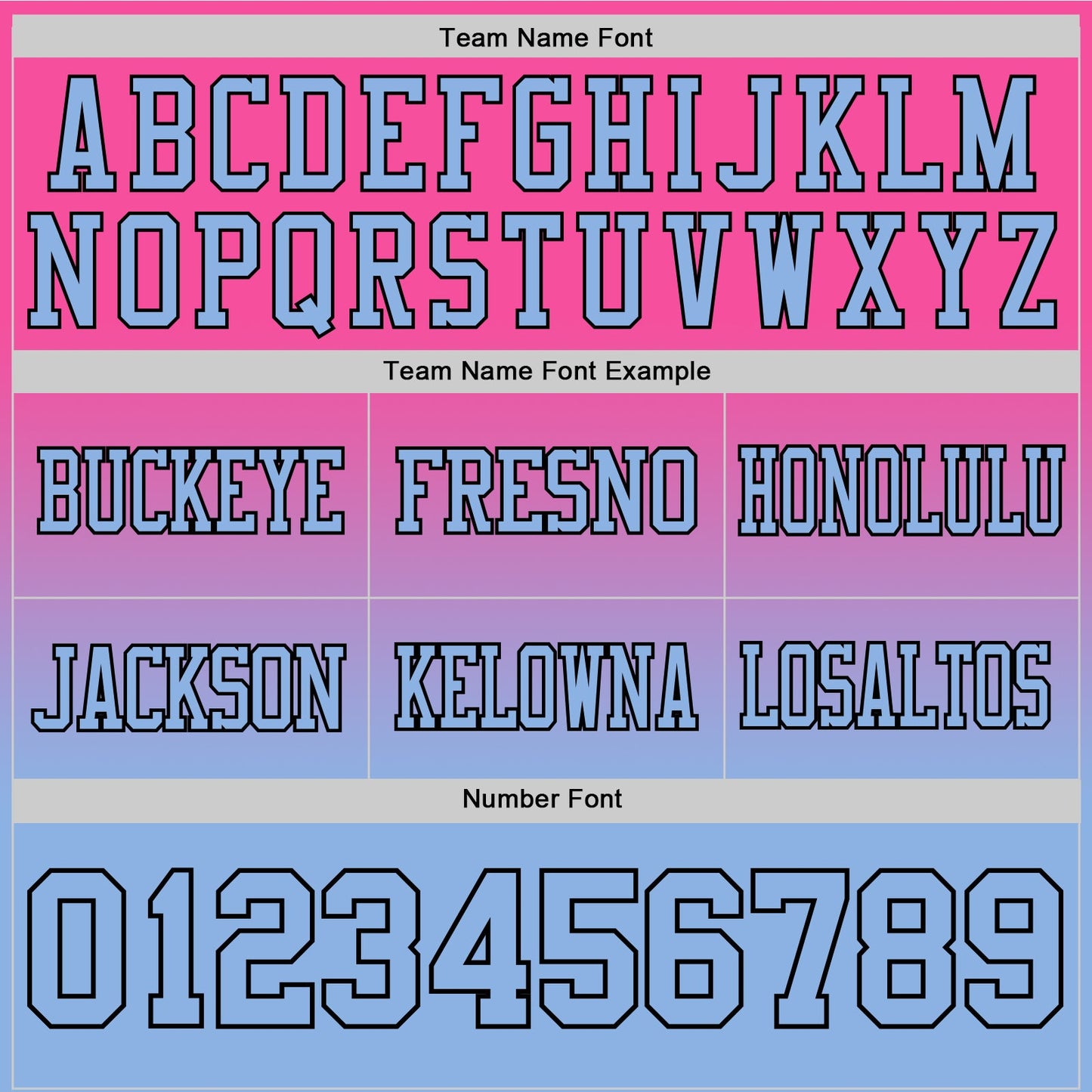 Custom Pink Light Blue-Black Authentic Fade Fashion Football Jersey view 3