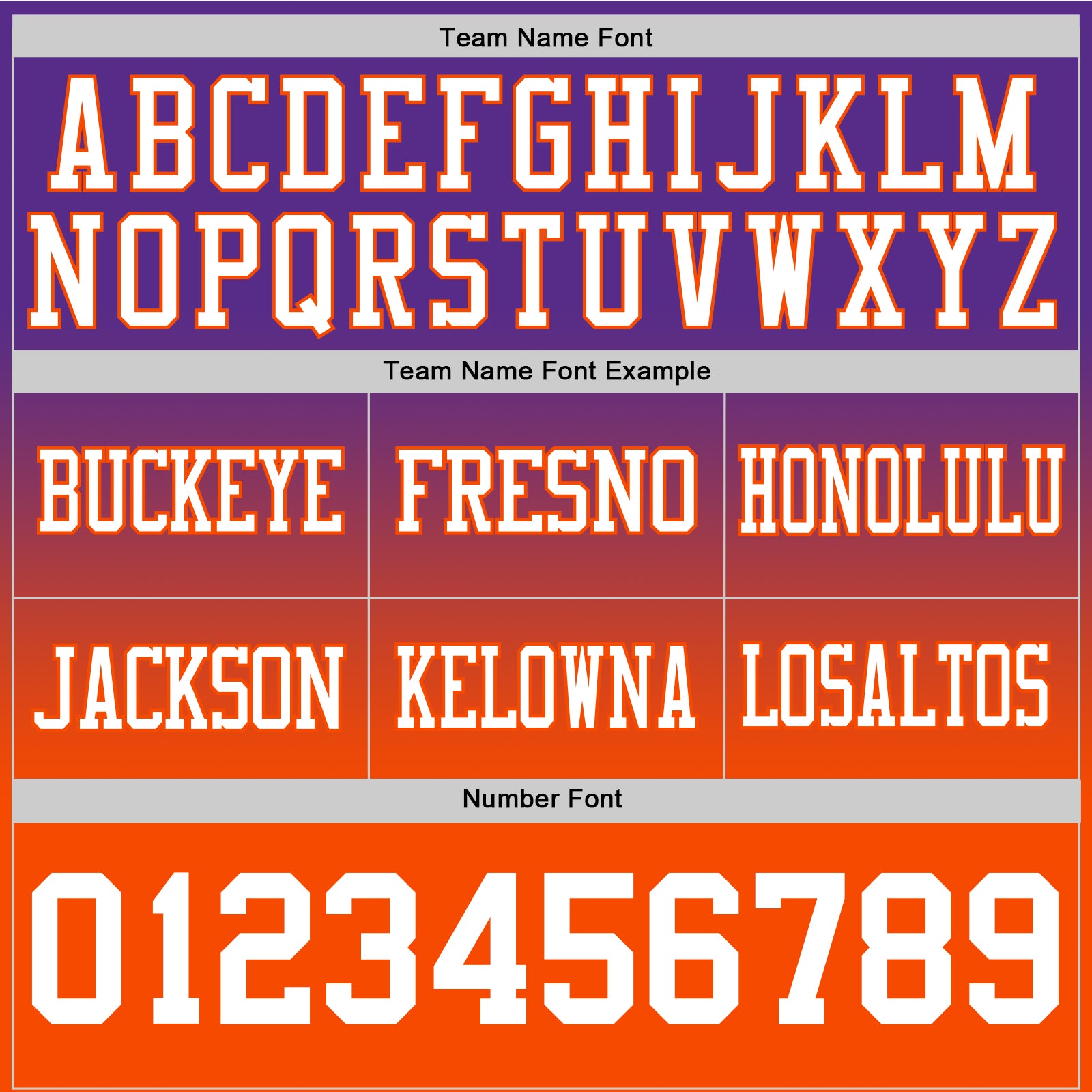 Custom Purple White-Orange Authentic Fade Fashion Football Jersey view 3