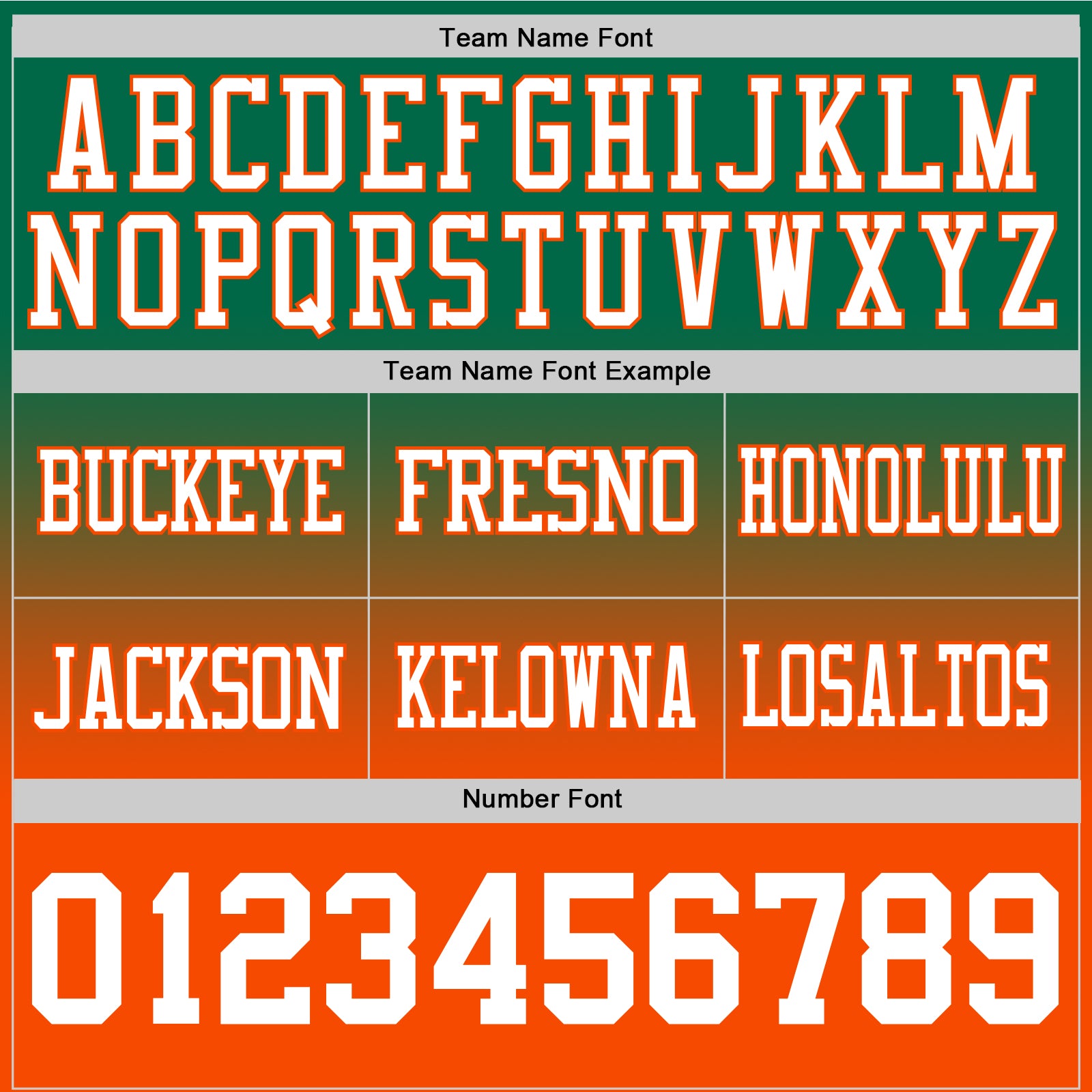 Custom Kelly Green White-Orange Authentic Fade Fashion Football Jersey view 3