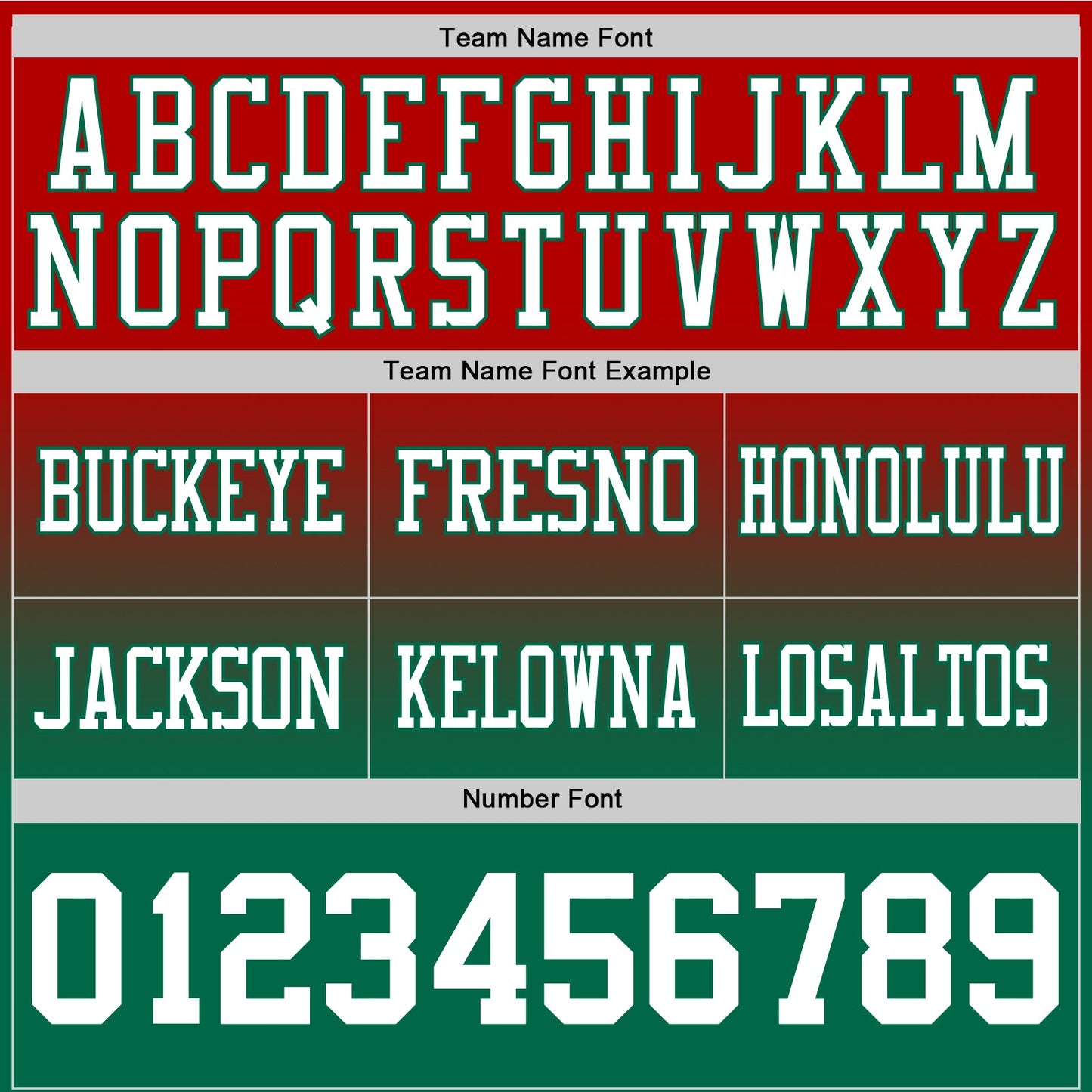 Custom Red White-Kelly Green Authentic Fade Fashion Football Jersey view 3