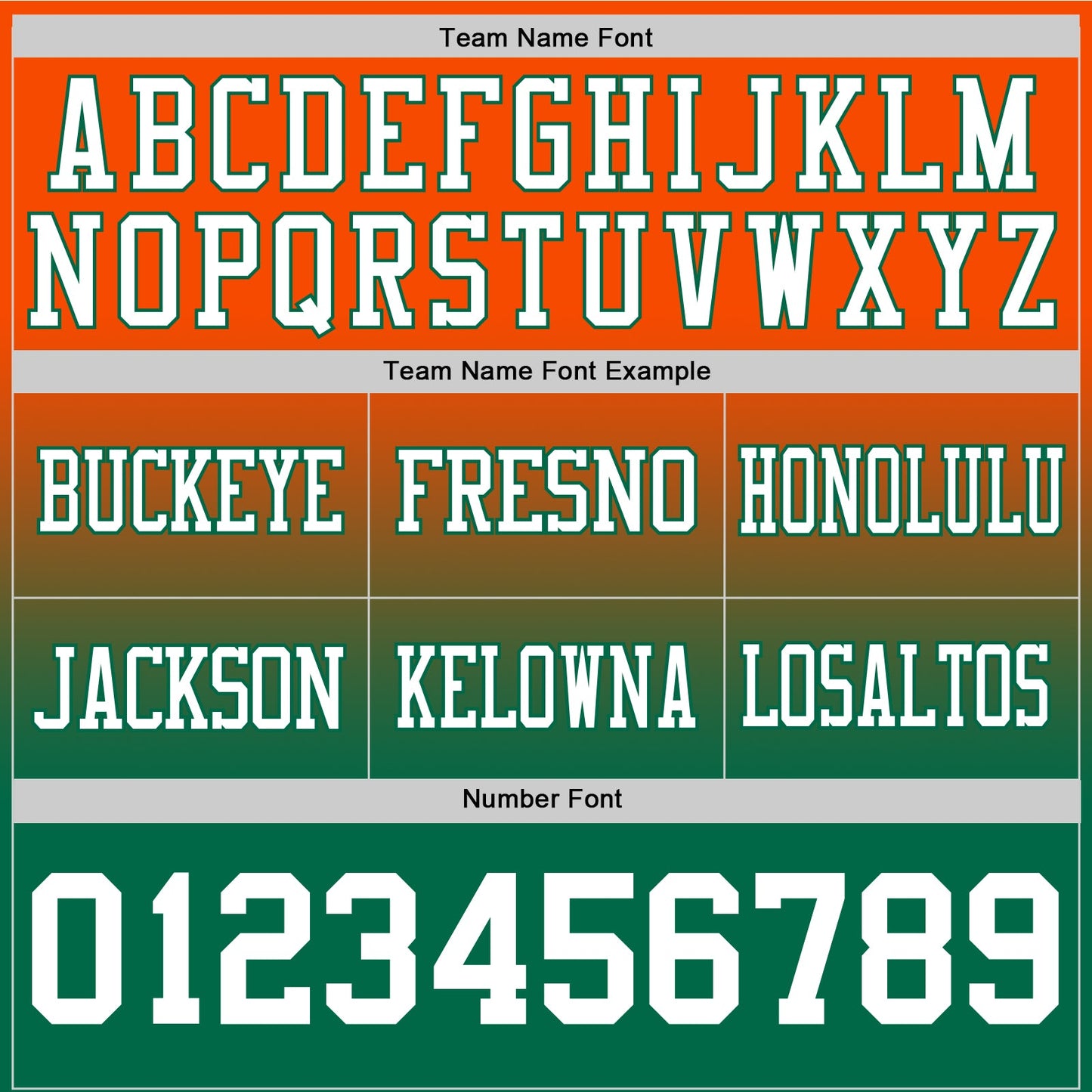Custom Orange White-Kelly Green Authentic Fade Fashion Football Jersey view 3