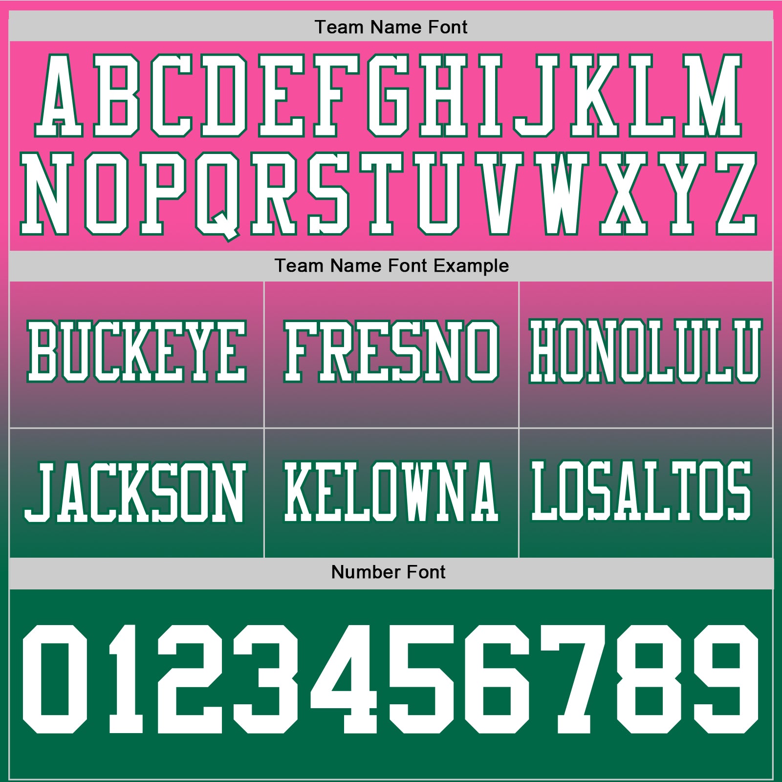 Custom Pink White-Kelly Green Authentic Fade Fashion Football Jersey view 3