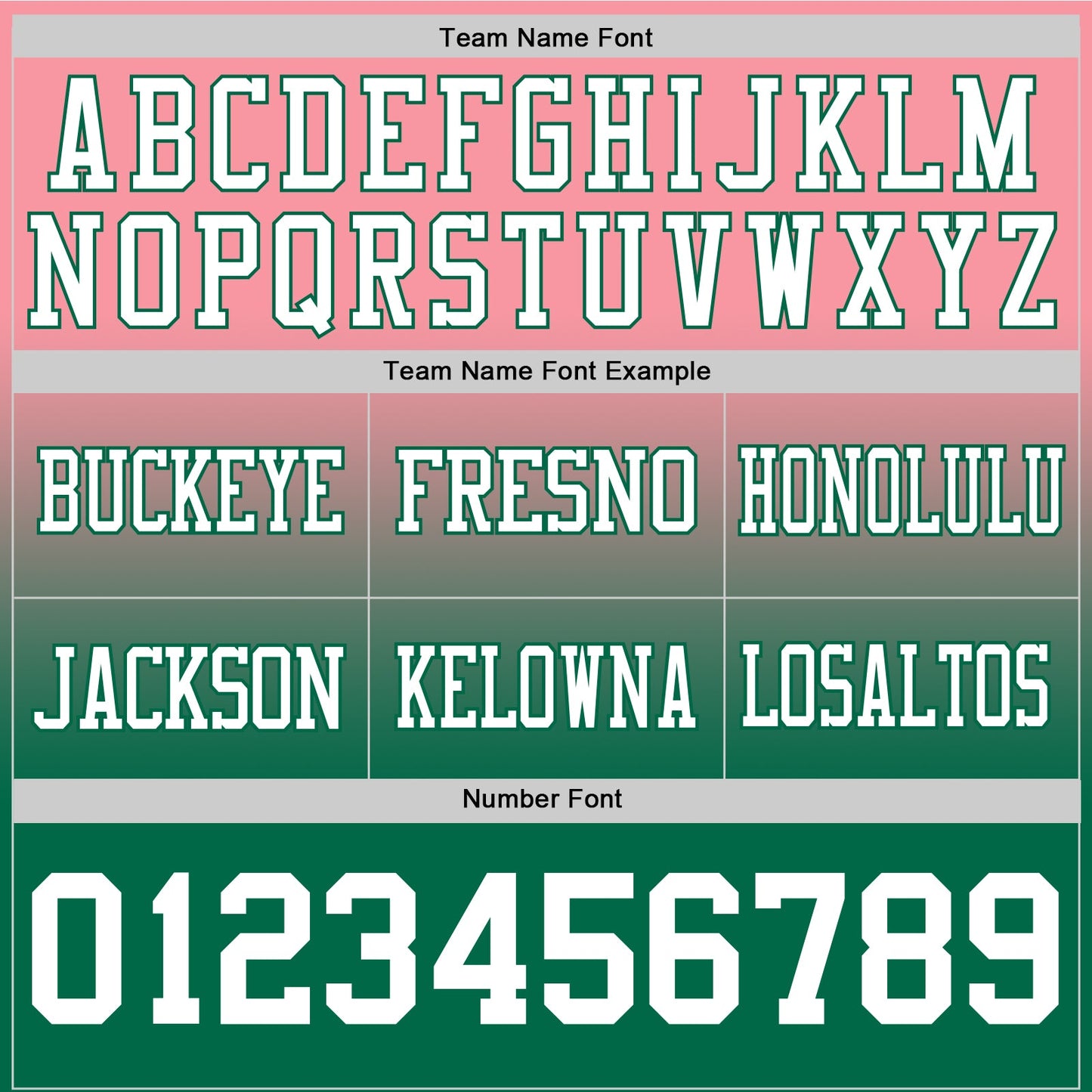 Custom Medium Pink White-Kelly Green Authentic Fade Fashion Football Jersey view 3