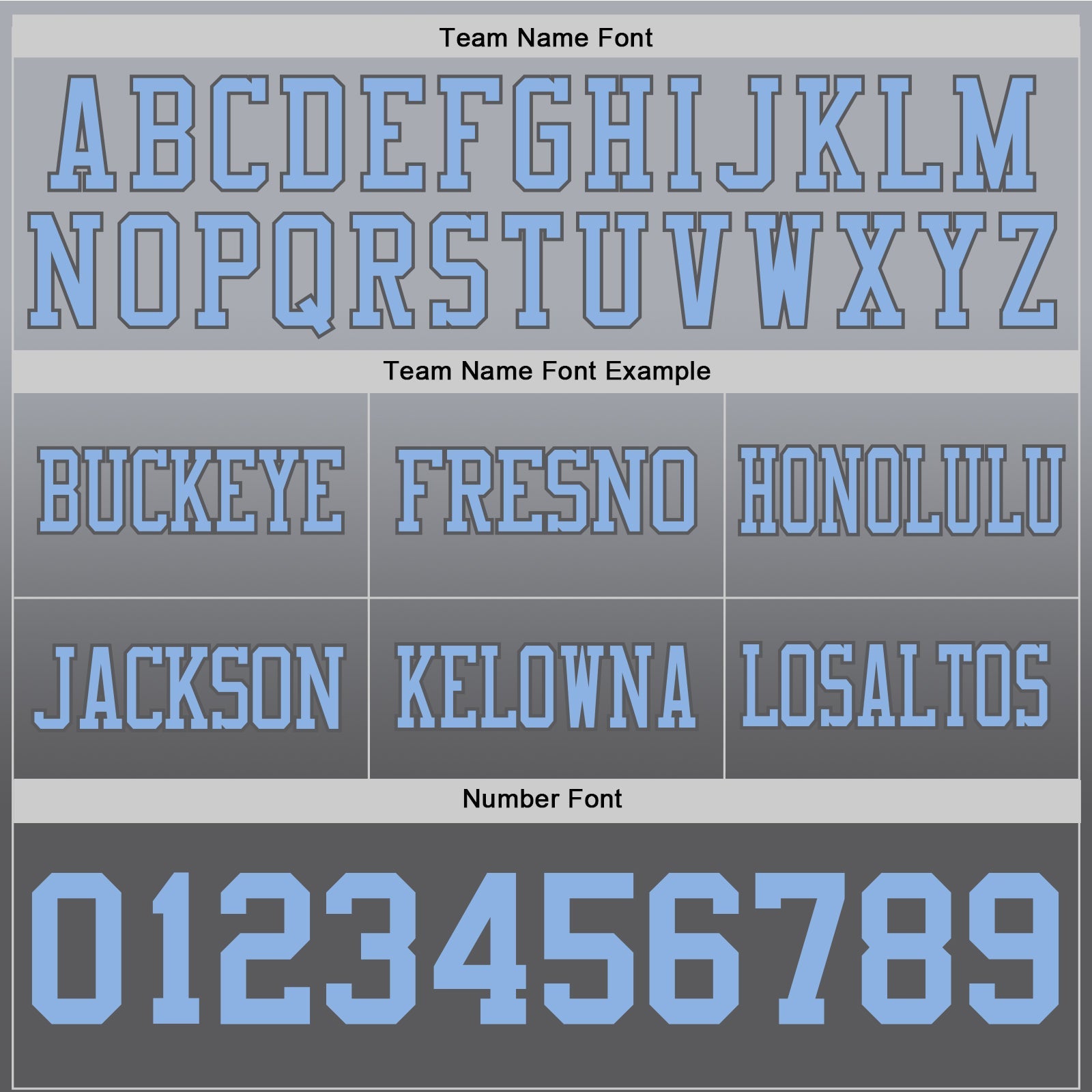 Custom Gray Light Blue-Steel Gray Authentic Fade Fashion Football Jersey view 3