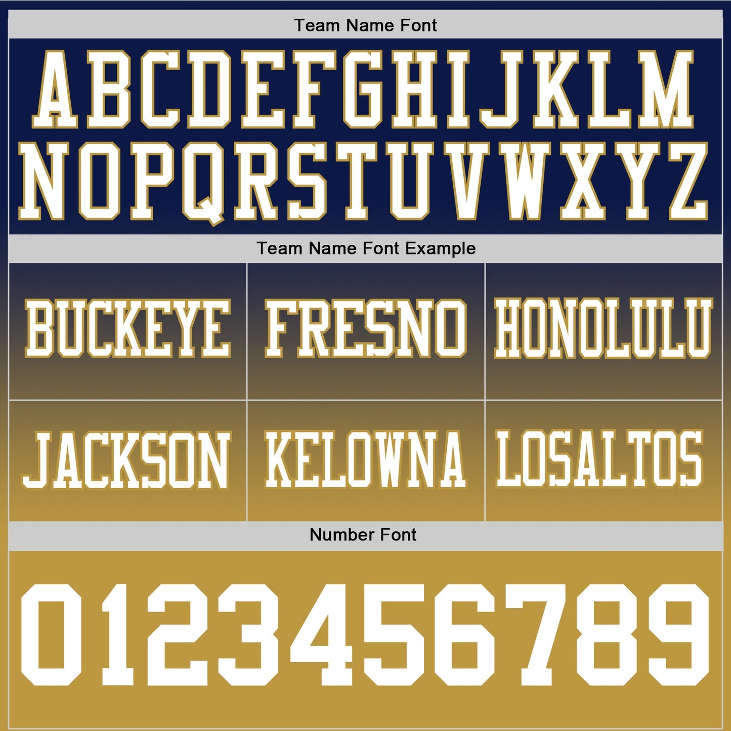 Custom Navy White-Old Gold Authentic Fade Fashion Football Jersey view 3