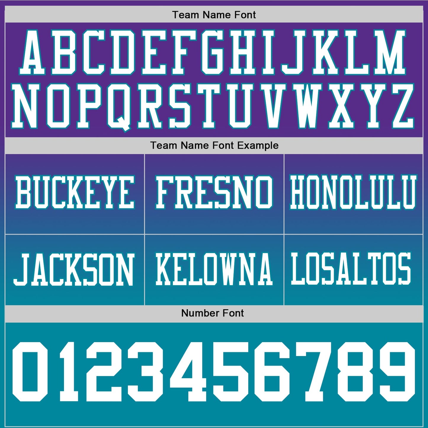 Custom Purple White-Teal Authentic Fade Fashion Football Jersey view 3