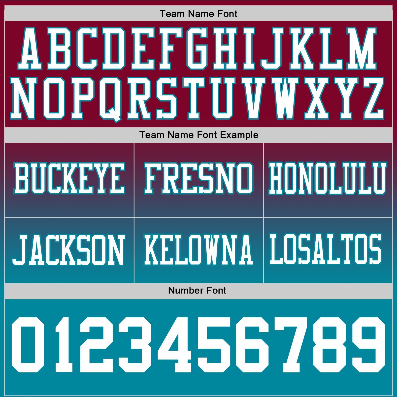 Custom Maroon White-Teal Authentic Fade Fashion Football Jersey view 3