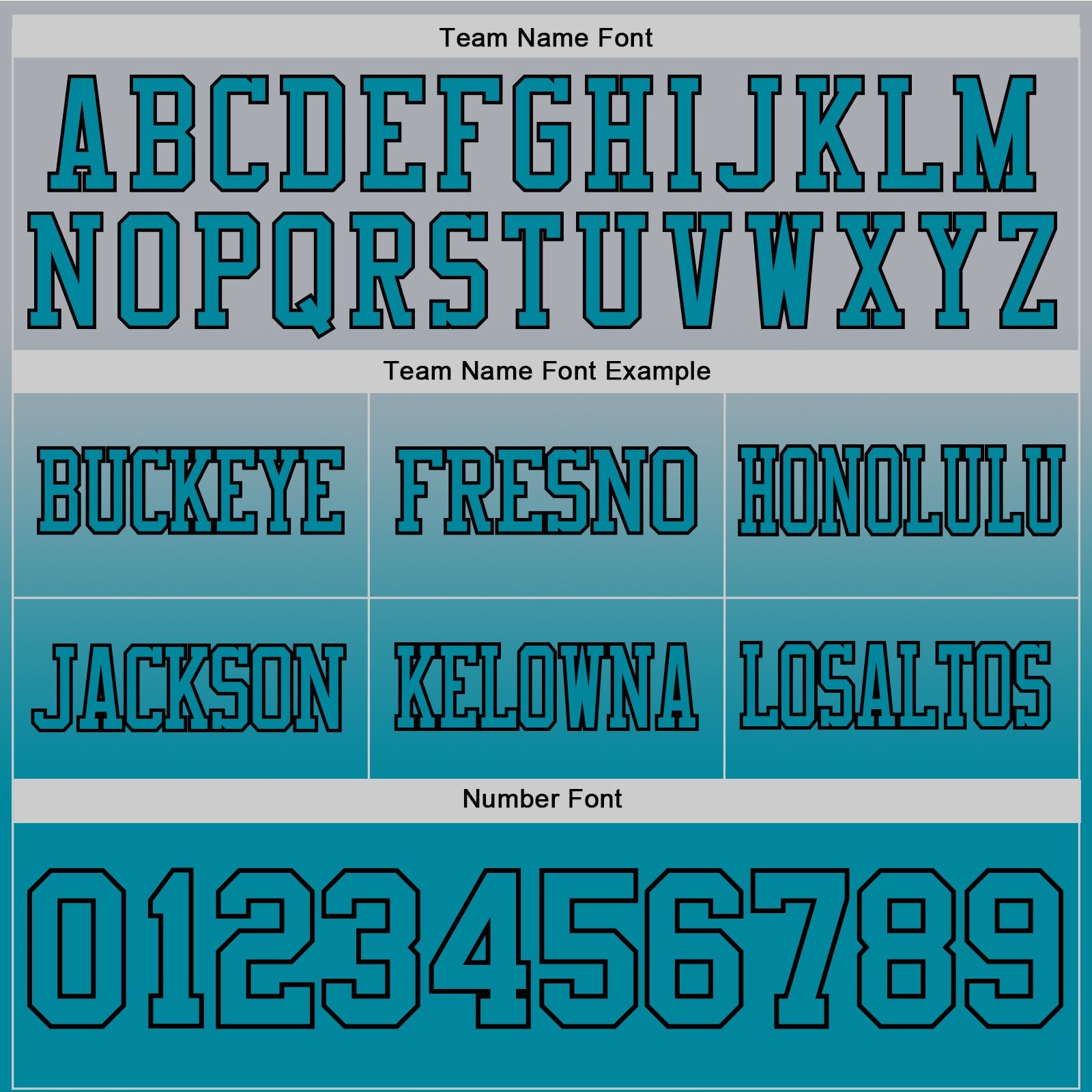 Custom Gray Teal-Black Authentic Fade Fashion Football Jersey view 3