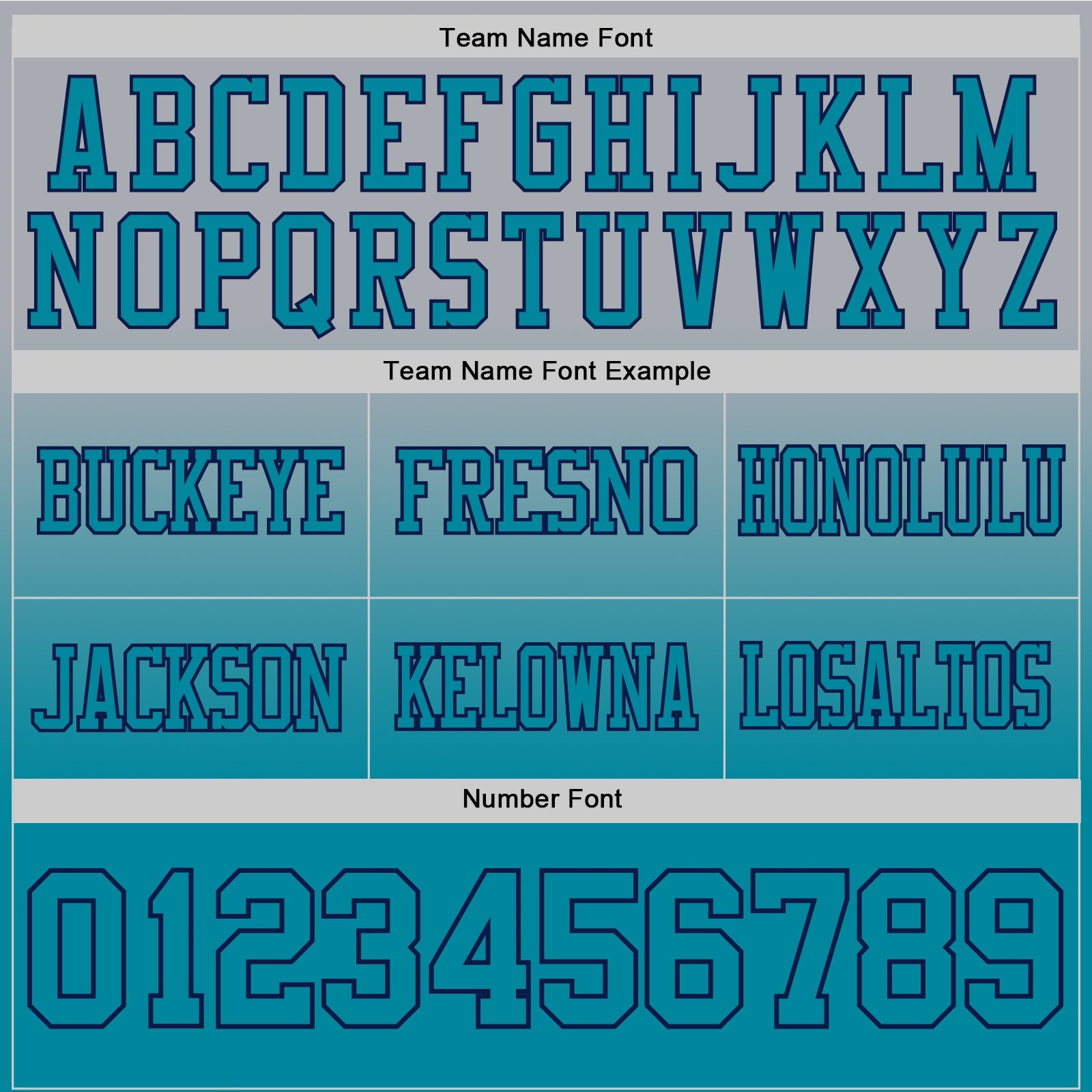 Custom Gray Teal-Navy Authentic Fade Fashion Football Jersey view 3