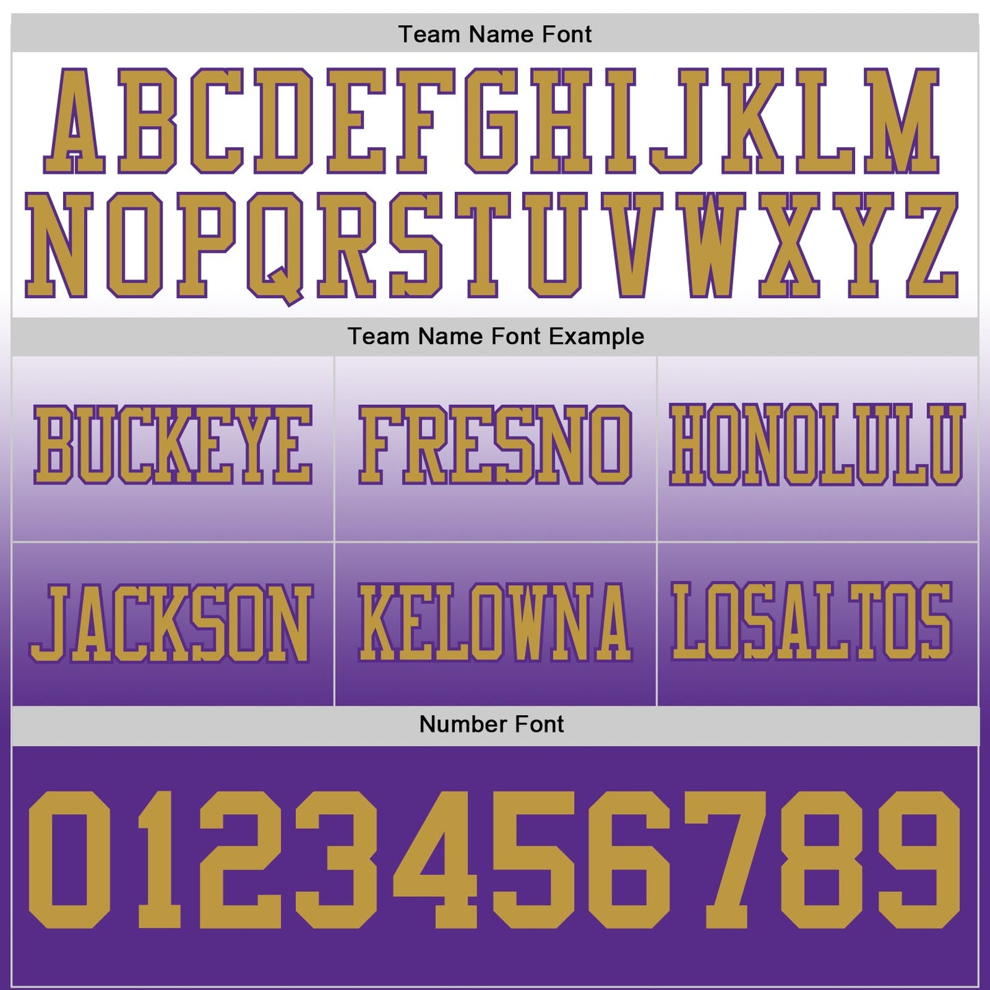 Custom White Old Gold-Purple Authentic Fade Fashion Football Jersey view 3