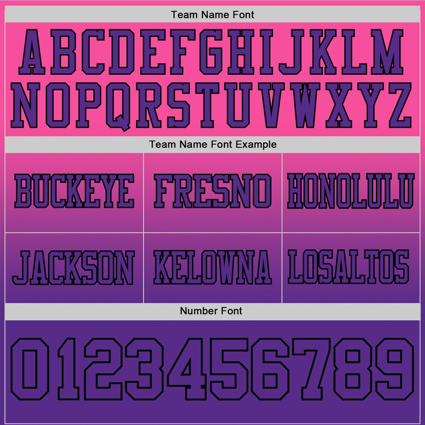 Custom Pink Purple-Black Authentic Fade Fashion Football Jersey view 3