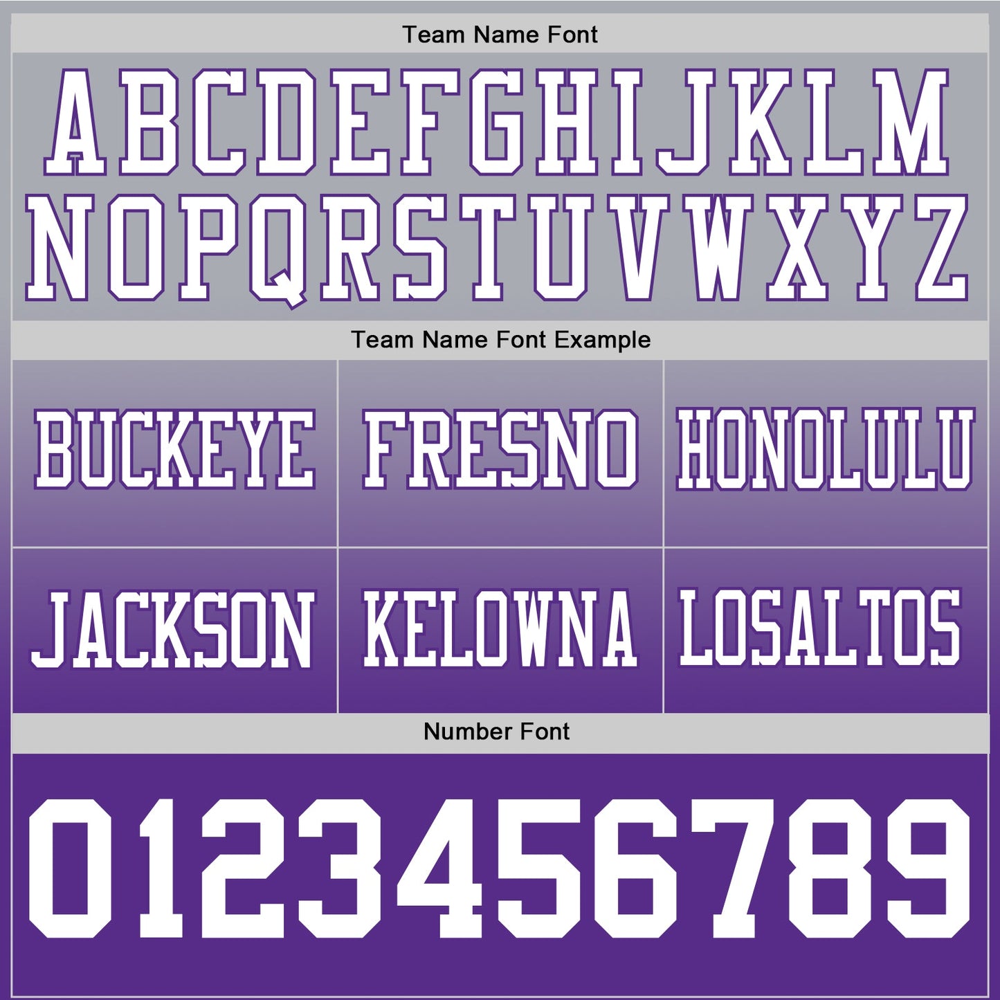 Custom Gray White-Purple Authentic Fade Fashion Football Jersey view 3