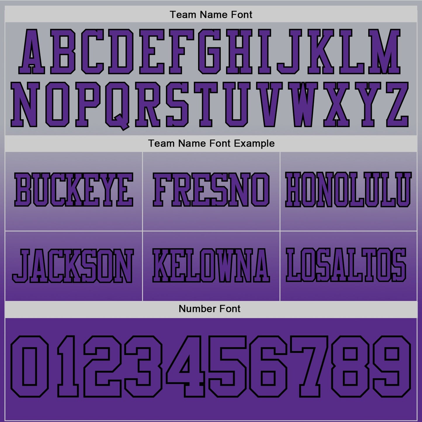 Custom Gray Purple-Black Authentic Fade Fashion Football Jersey view 3
