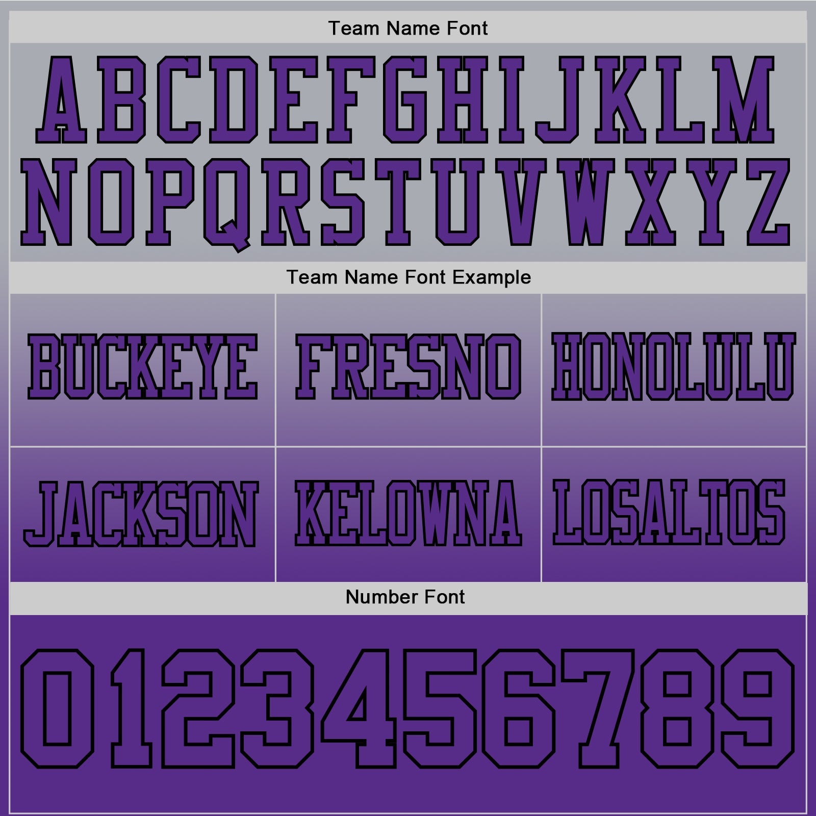 Custom Gray Purple-Black Authentic Fade Fashion Football Jersey view 3