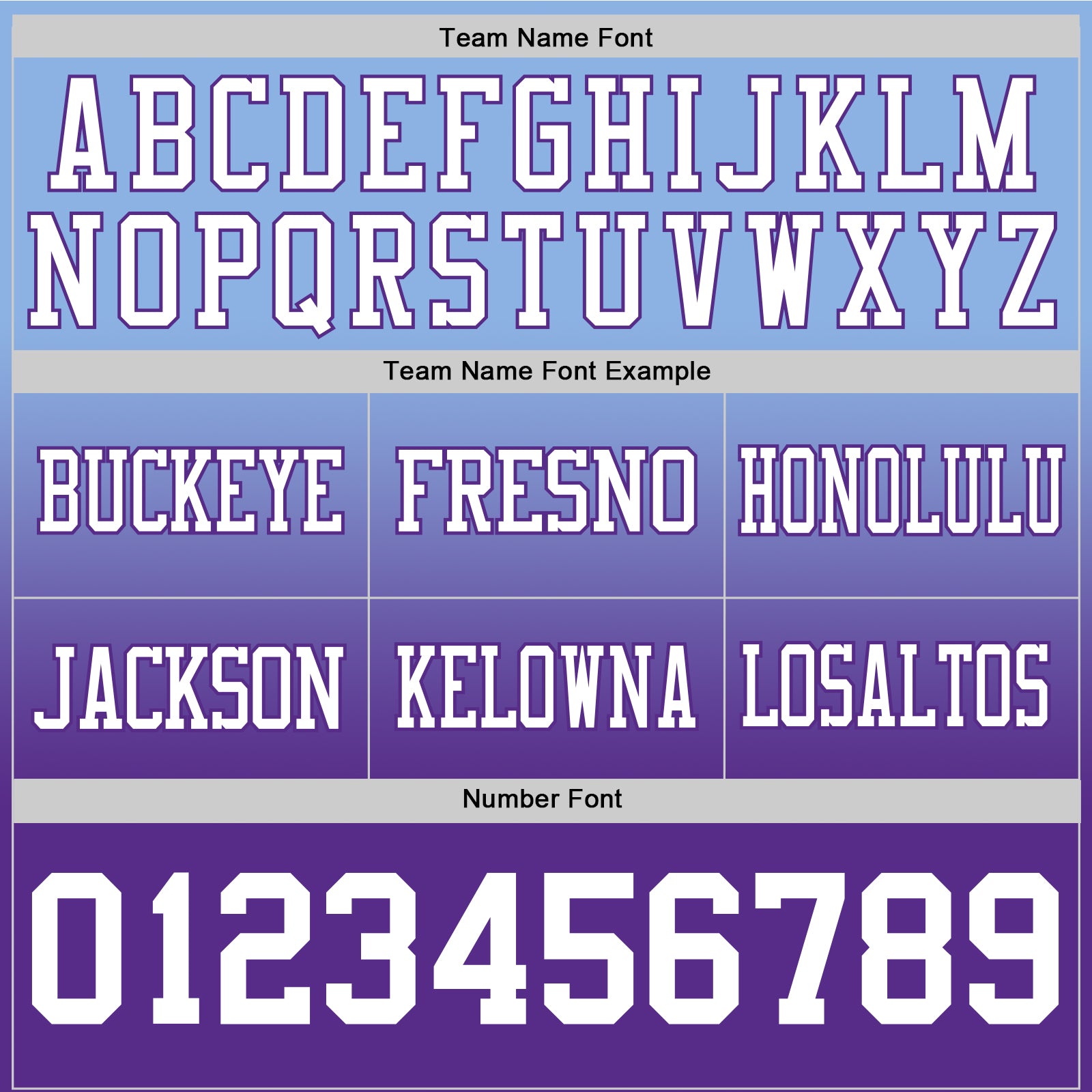Custom Light Blue White-Purple Authentic Fade Fashion Football Jersey view 3