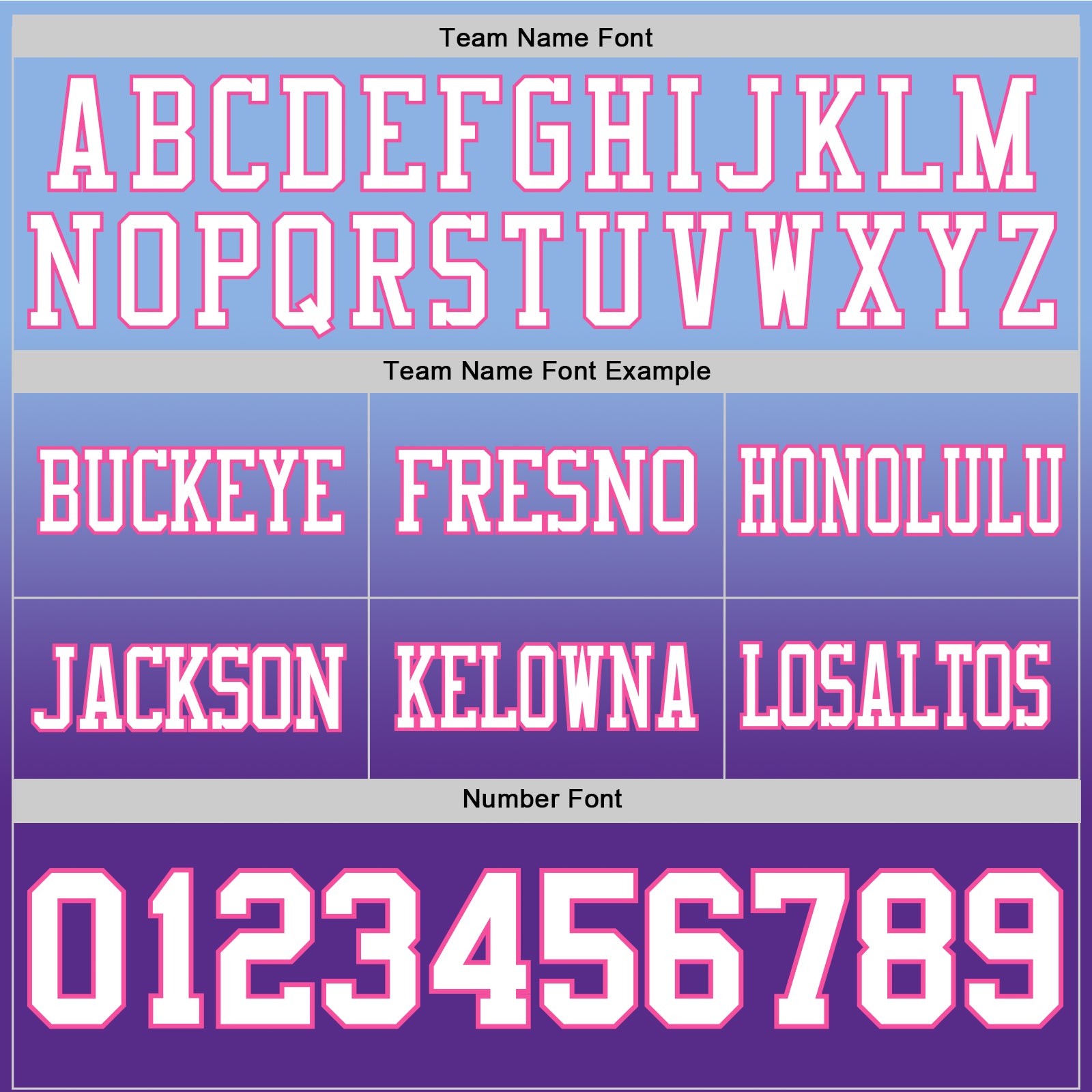 Custom Light Blue White Purple-Pink Authentic Fade Fashion Football Jersey view 3