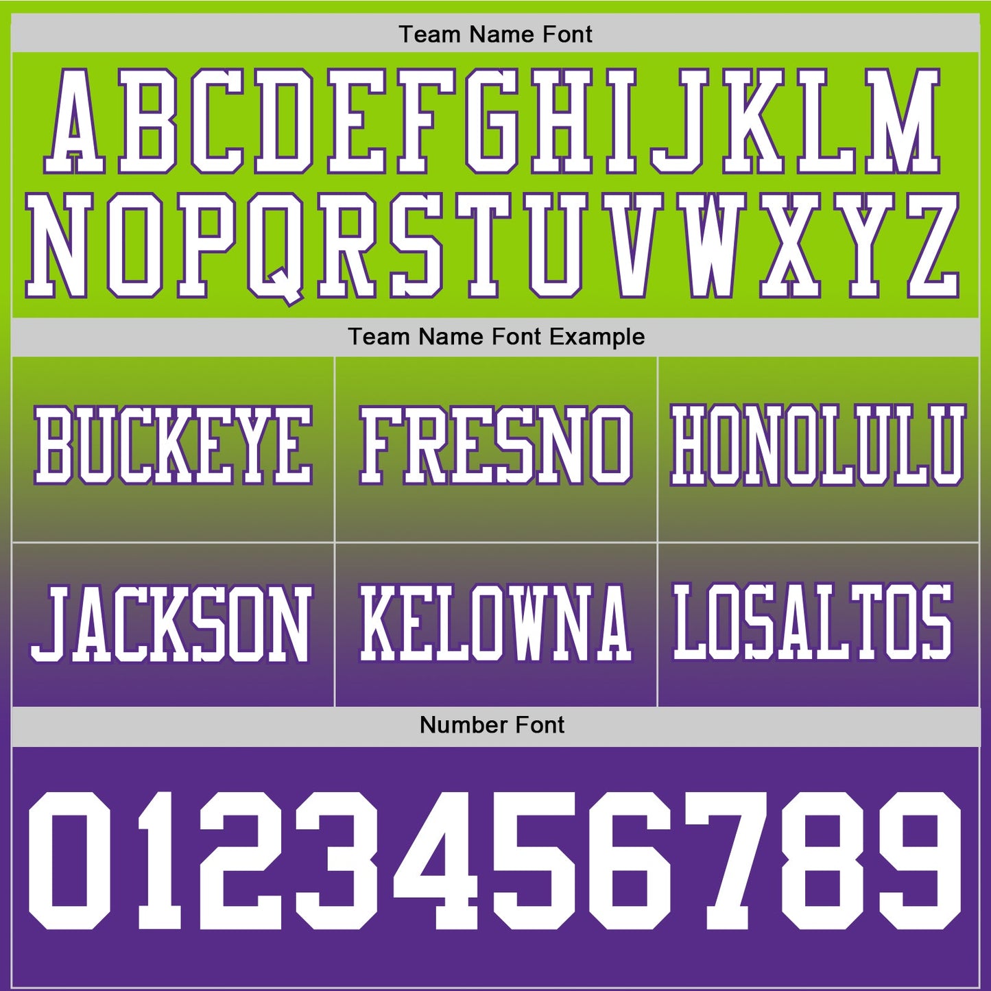 Custom Neon Green White-Purple Authentic Fade Fashion Football Jersey view 3