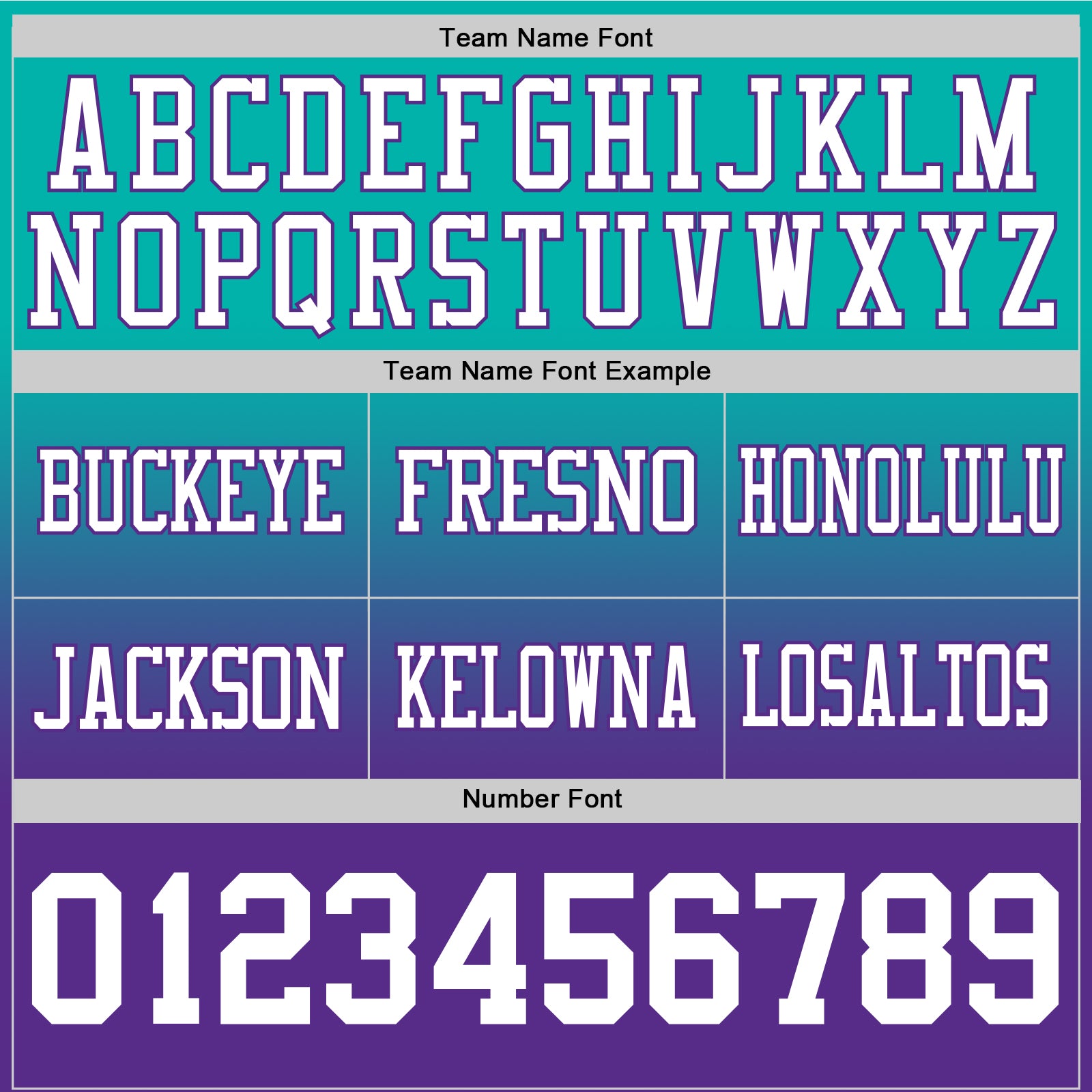 Custom Aqua White-Purple Authentic Fade Fashion Football Jersey view 3