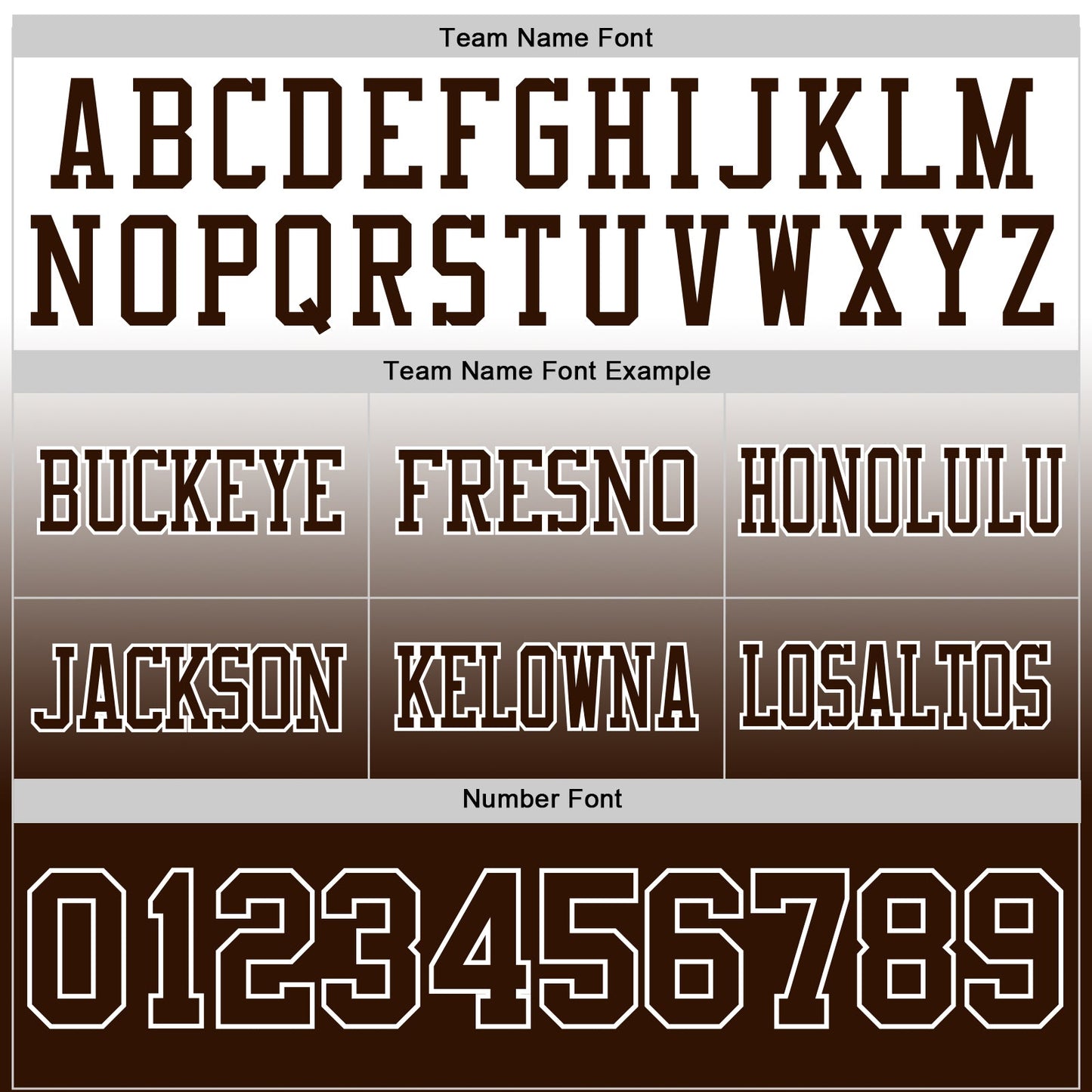 Custom White Brown Authentic Fade Fashion Football Jersey view 3