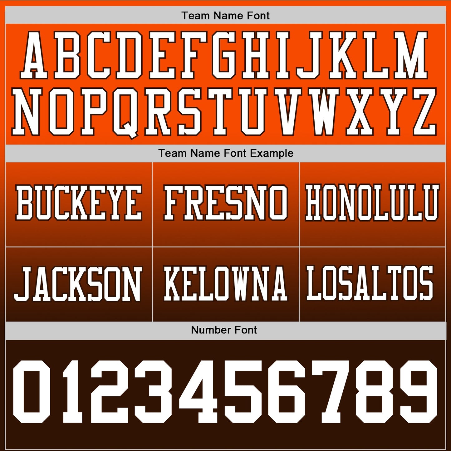 Custom Orange White-Brown Authentic Fade Fashion Football Jersey view 3