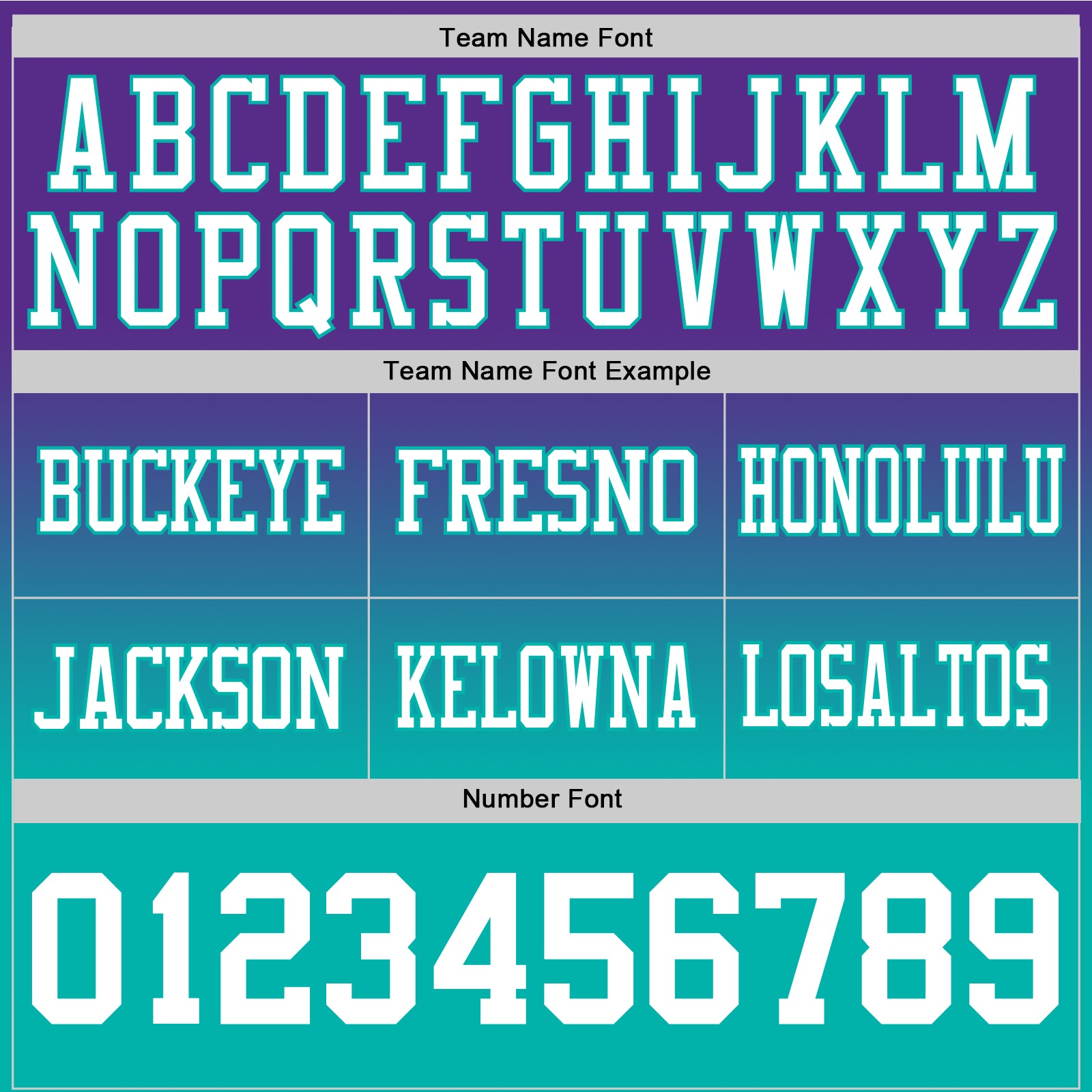 Custom Purple White-Aqua Authentic Fade Fashion Football Jersey view 3