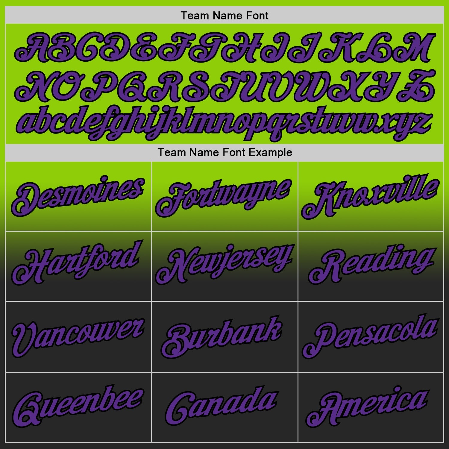 Custom Stitched Neon Green Purple-Black Fade Fashion Sports Pullover Sweatshirt Hoodie view 3