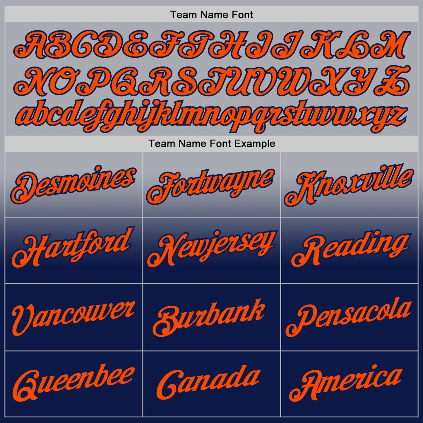 Custom Stitched Gray Orange-Navy Fade Fashion Sports Pullover Sweatshirt Hoodie view 3