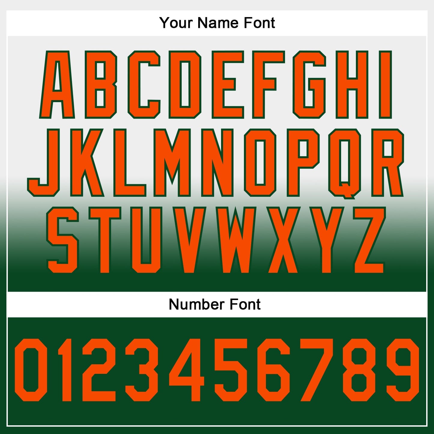 Custom Stitched White Orange-Green Fade Fashion Sports Pullover Sweatshirt Hoodie view 4