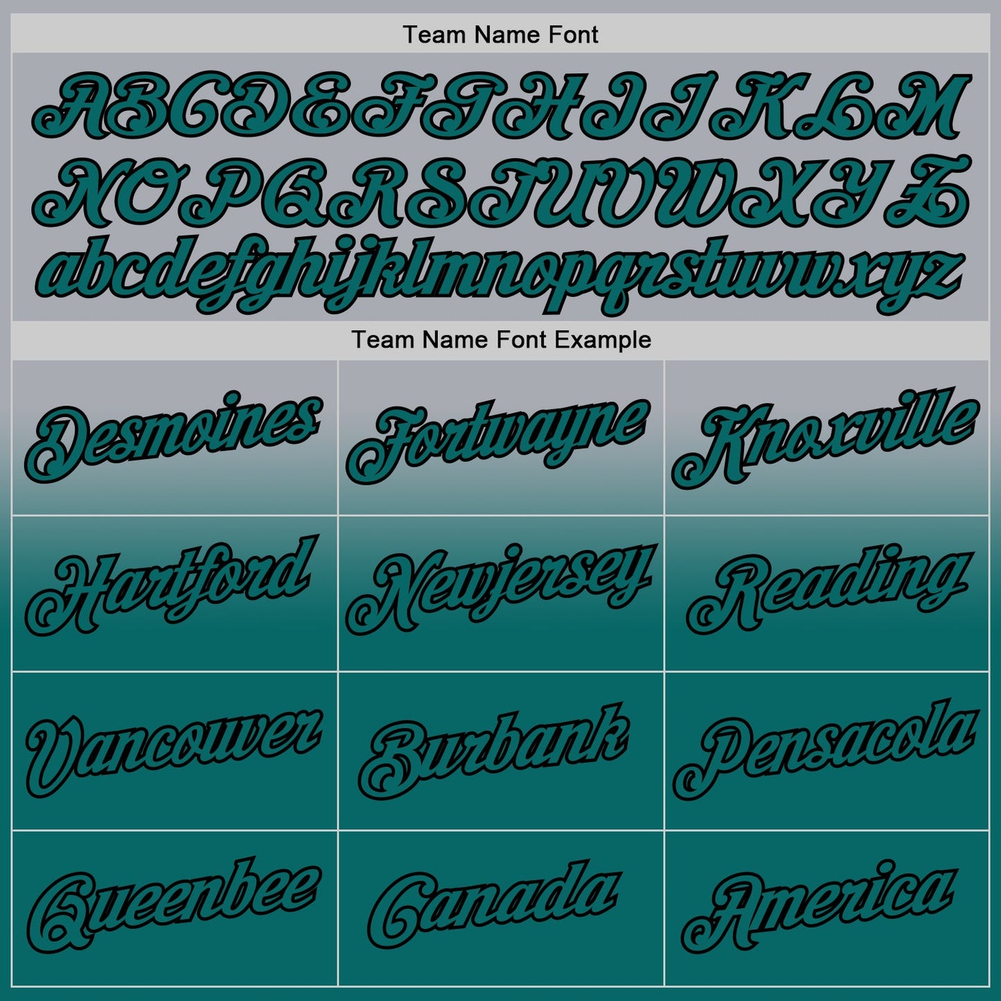 Custom Stitched Gray Teal-Black Fade Fashion Sports Pullover Sweatshirt Hoodie view 3