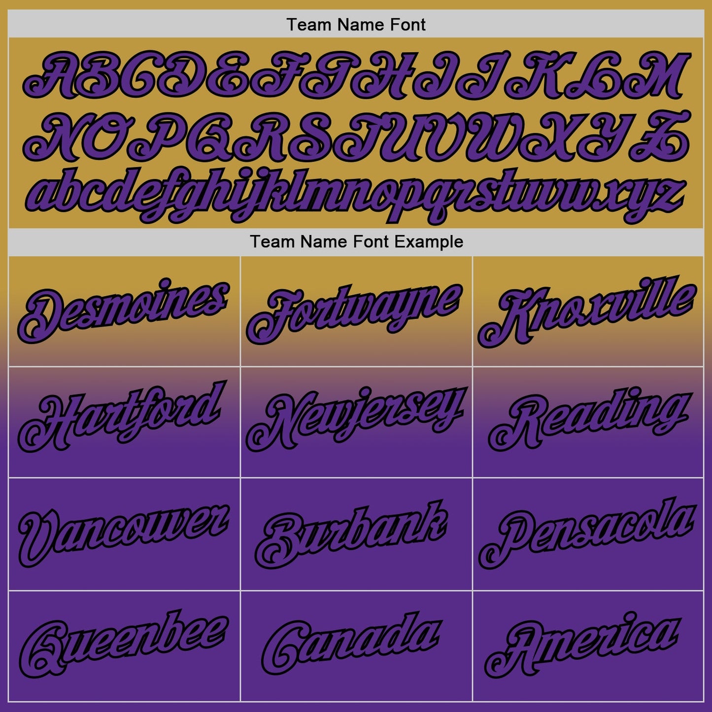 Custom Stitched Old Gold Purple-Black Fade Fashion Sports Pullover Sweatshirt Hoodie view 3