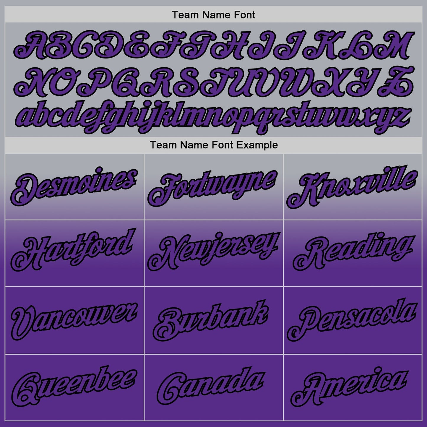 Custom Stitched Gray Purple-Black Fade Fashion Sports Pullover Sweatshirt Hoodie view 3