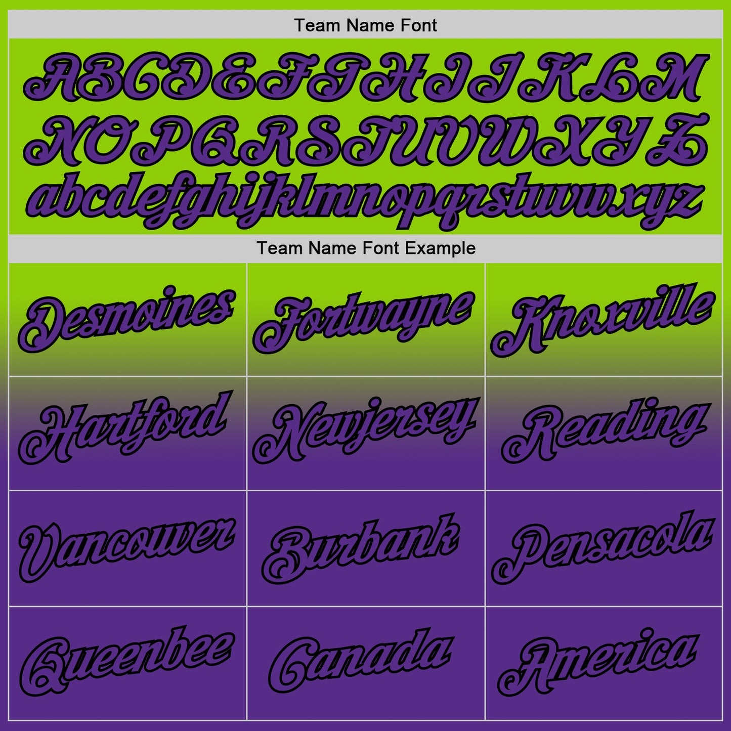 Custom Stitched Neon Green Purple-Black Fade Fashion Sports Pullover Sweatshirt Hoodie view 3