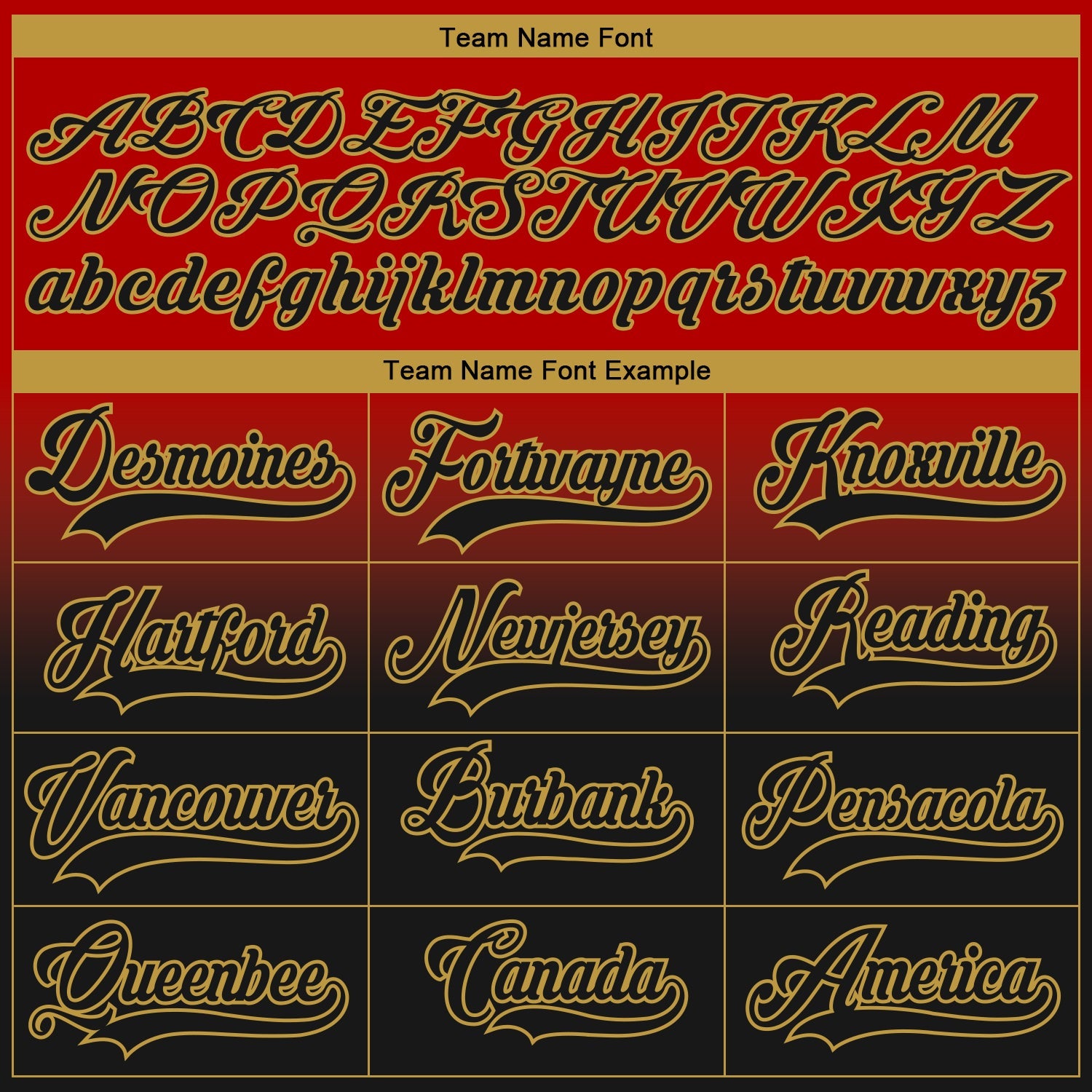 Custom Red Black-Old Gold Fade Fashion Hockey Lace Neck Jersey view 6