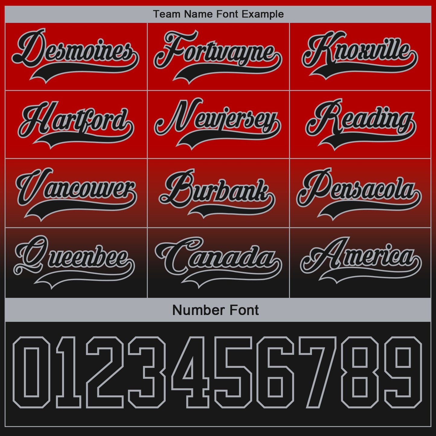Custom Red Black-Gray Fade Fashion Hockey Lace Neck Jersey view 6