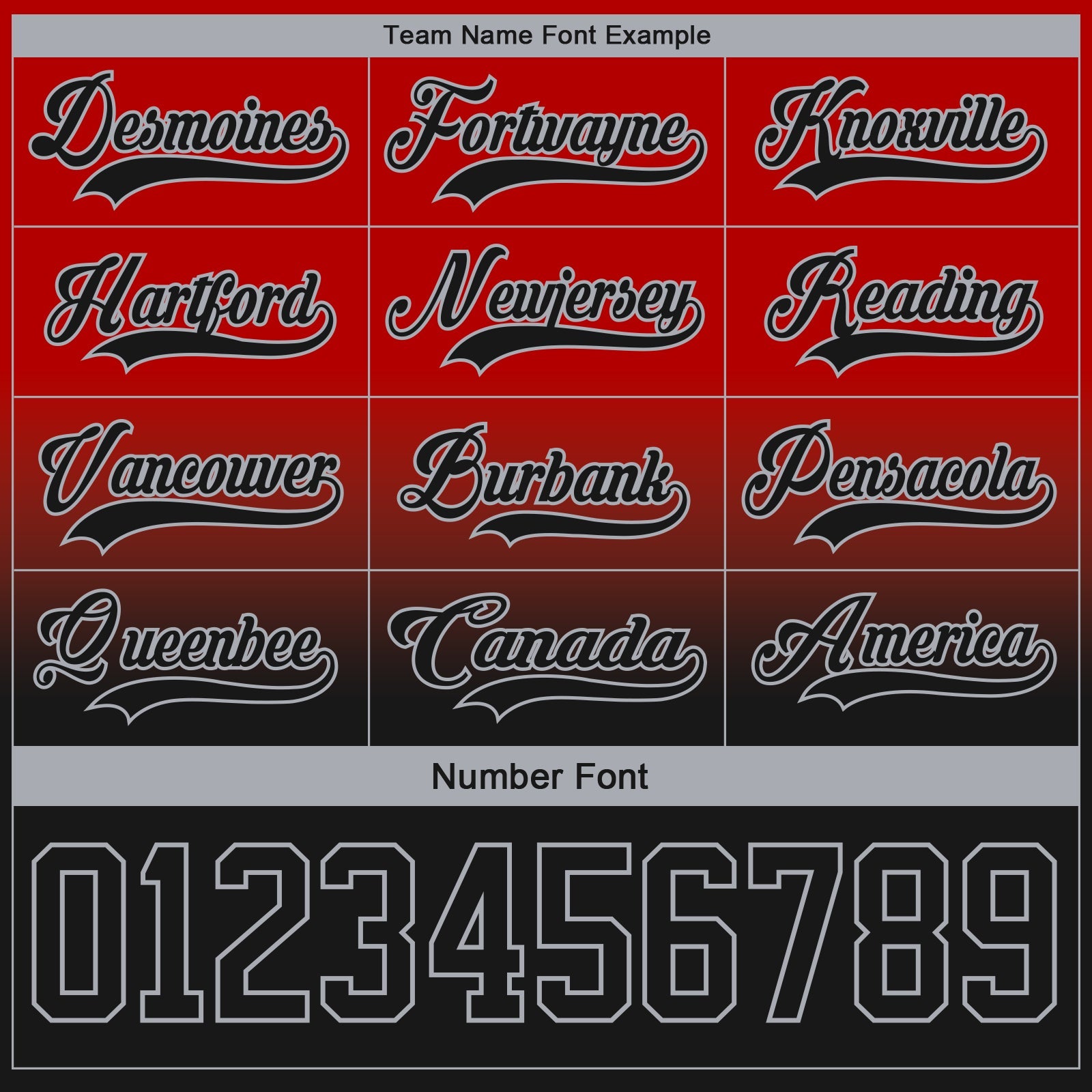 Custom Red Black-Gray Fade Fashion Hockey Lace Neck Jersey view 6