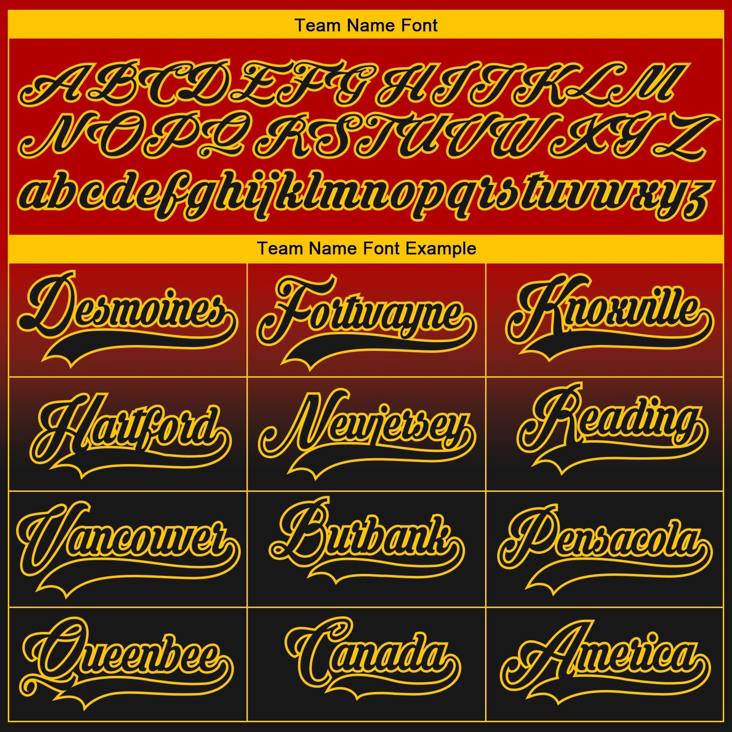 Custom Red Black-Yellow Fade Fashion Hockey Lace Neck Jersey view 7