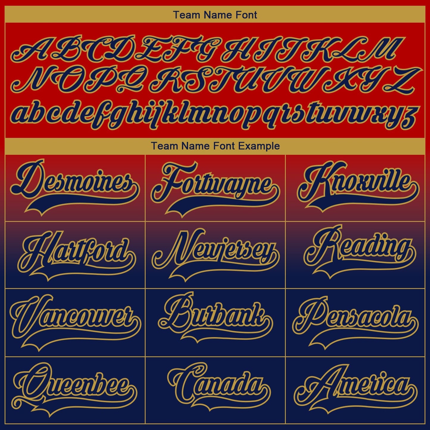 Custom Red Navy-Old Gold Fade Fashion Hockey Lace Neck Jersey view 7