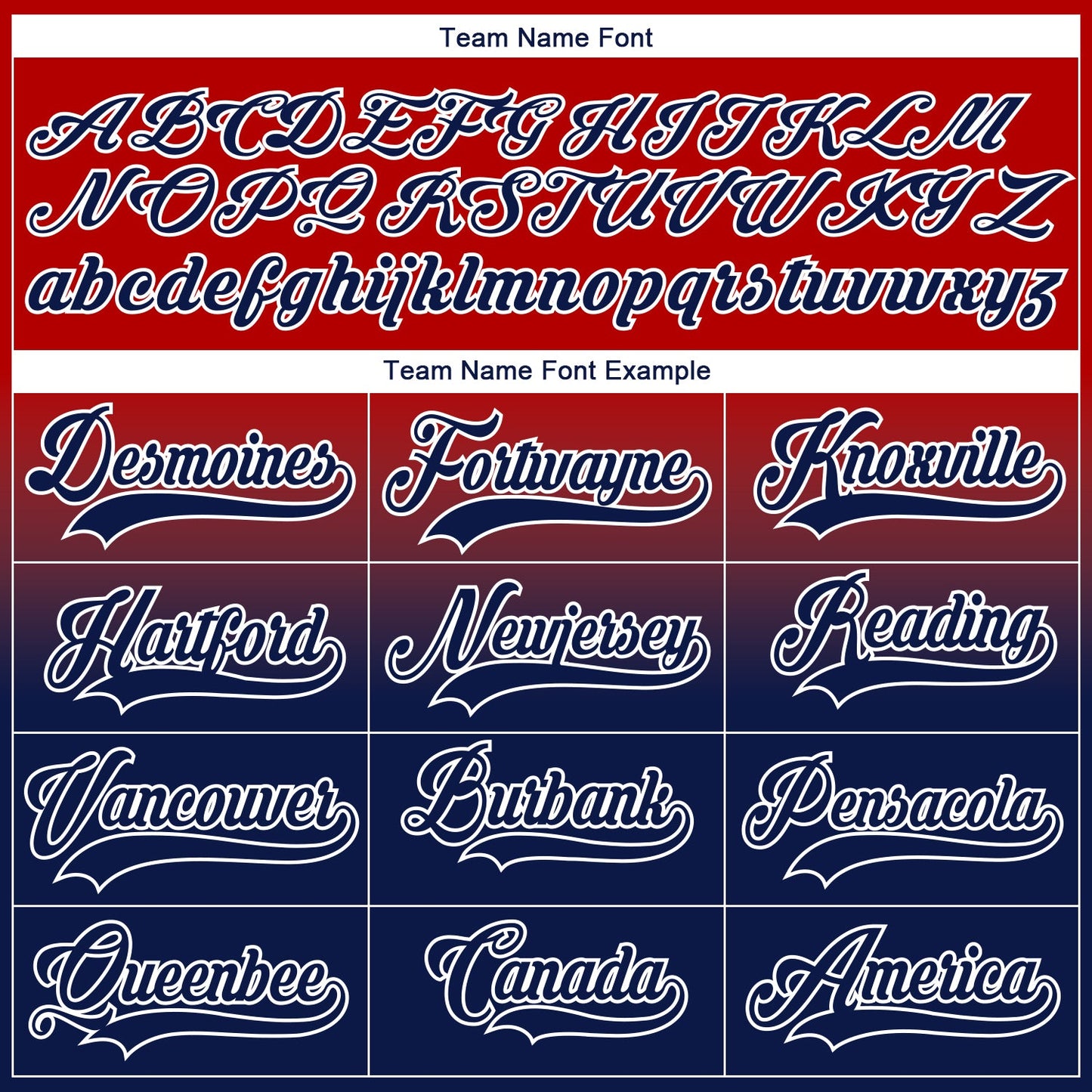 Custom Red Navy-White Fade Fashion Hockey Lace Neck Jersey view 7