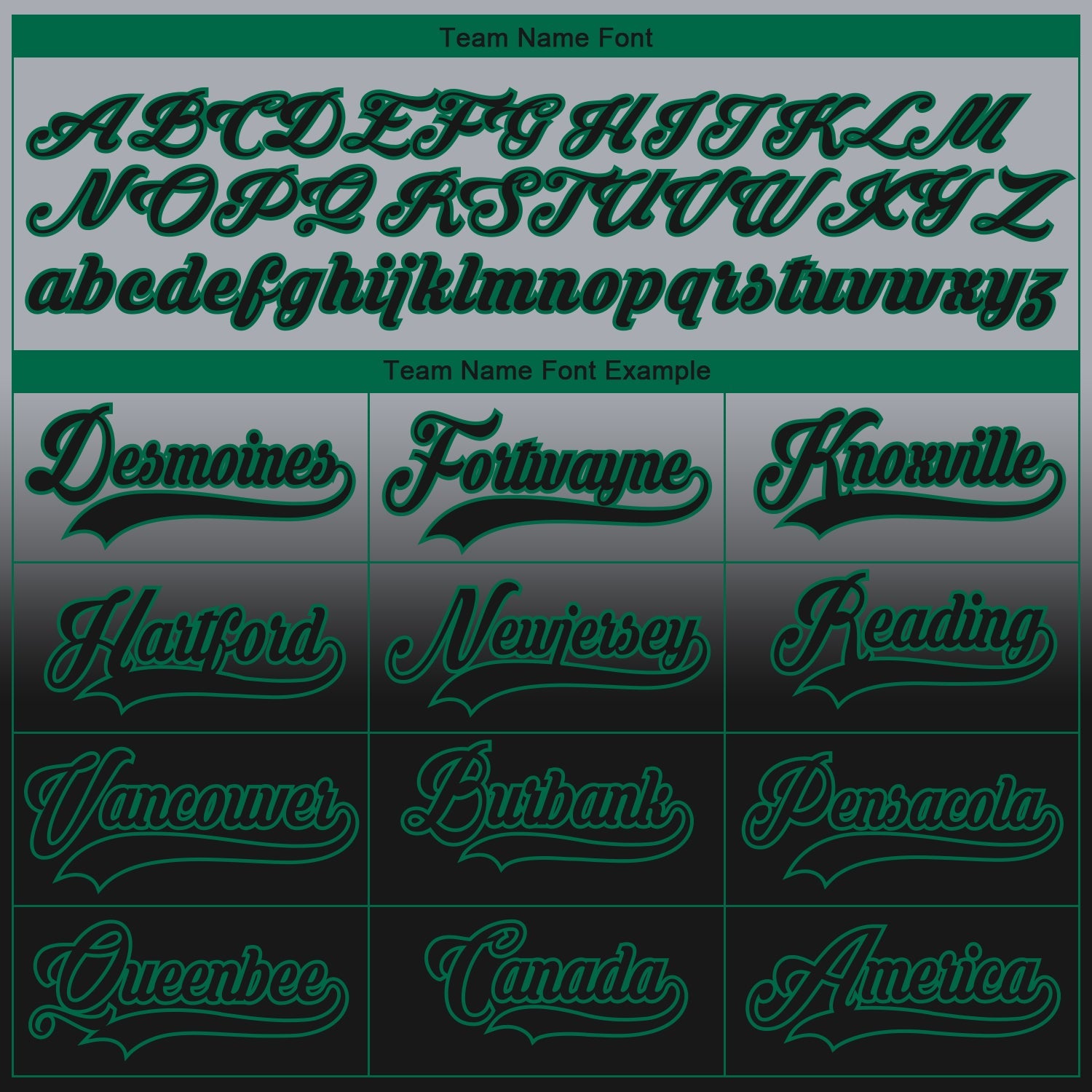Custom Gray Black-Kelly Green Fade Fashion Hockey Lace Neck Jersey view 7