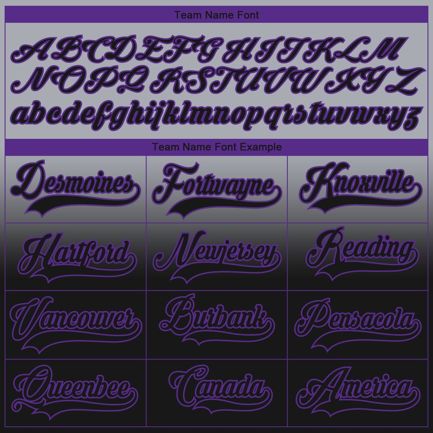 Custom Gray Black-Purple Fade Fashion Hockey Lace Neck Jersey view 7
