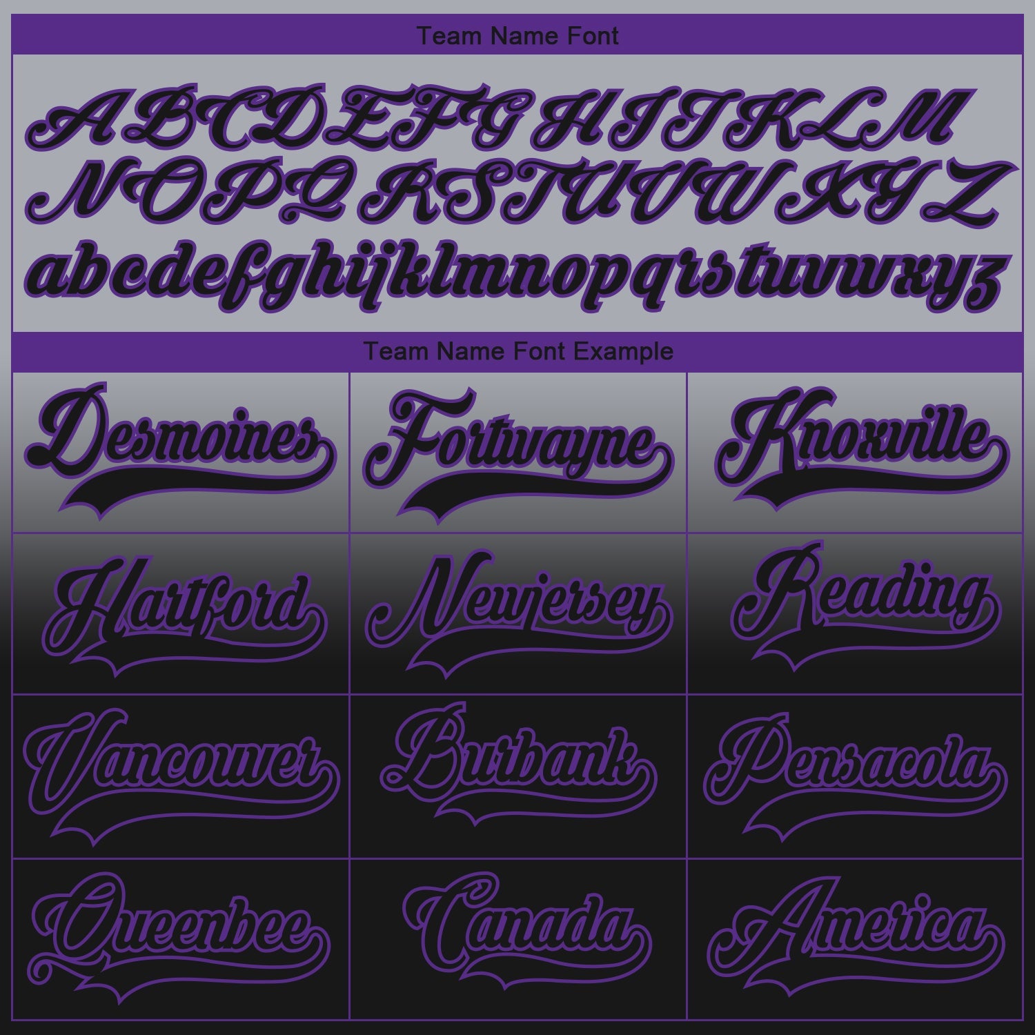 Custom Gray Black-Purple Fade Fashion Hockey Lace Neck Jersey view 7