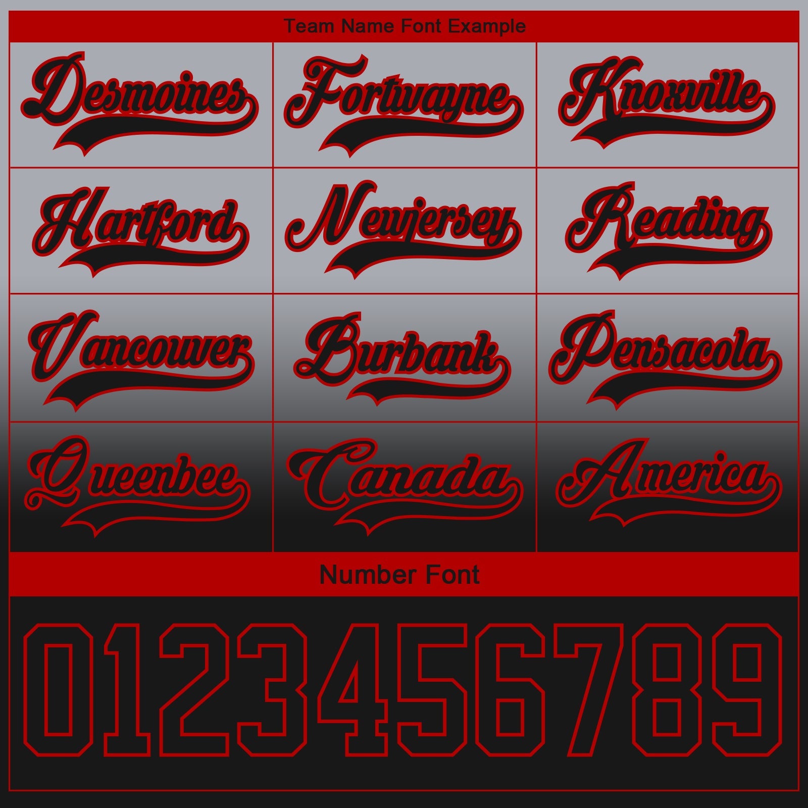 Custom Gray Black-Red Fade Fashion Hockey Lace Neck Jersey view 6