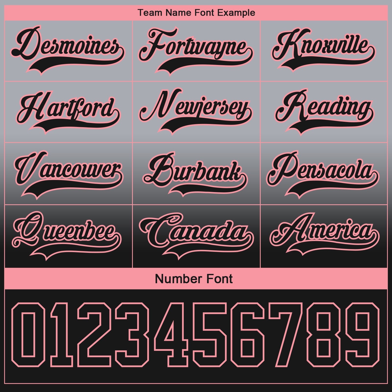 Custom Gray Black-Medium Pink Fade Fashion Hockey Lace Neck Jersey view 6