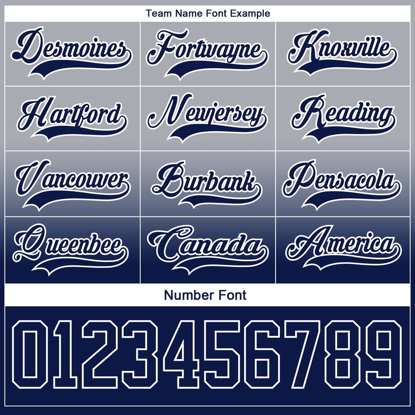 Custom Gray Navy-White Fade Fashion Hockey Lace Neck Jersey view 6