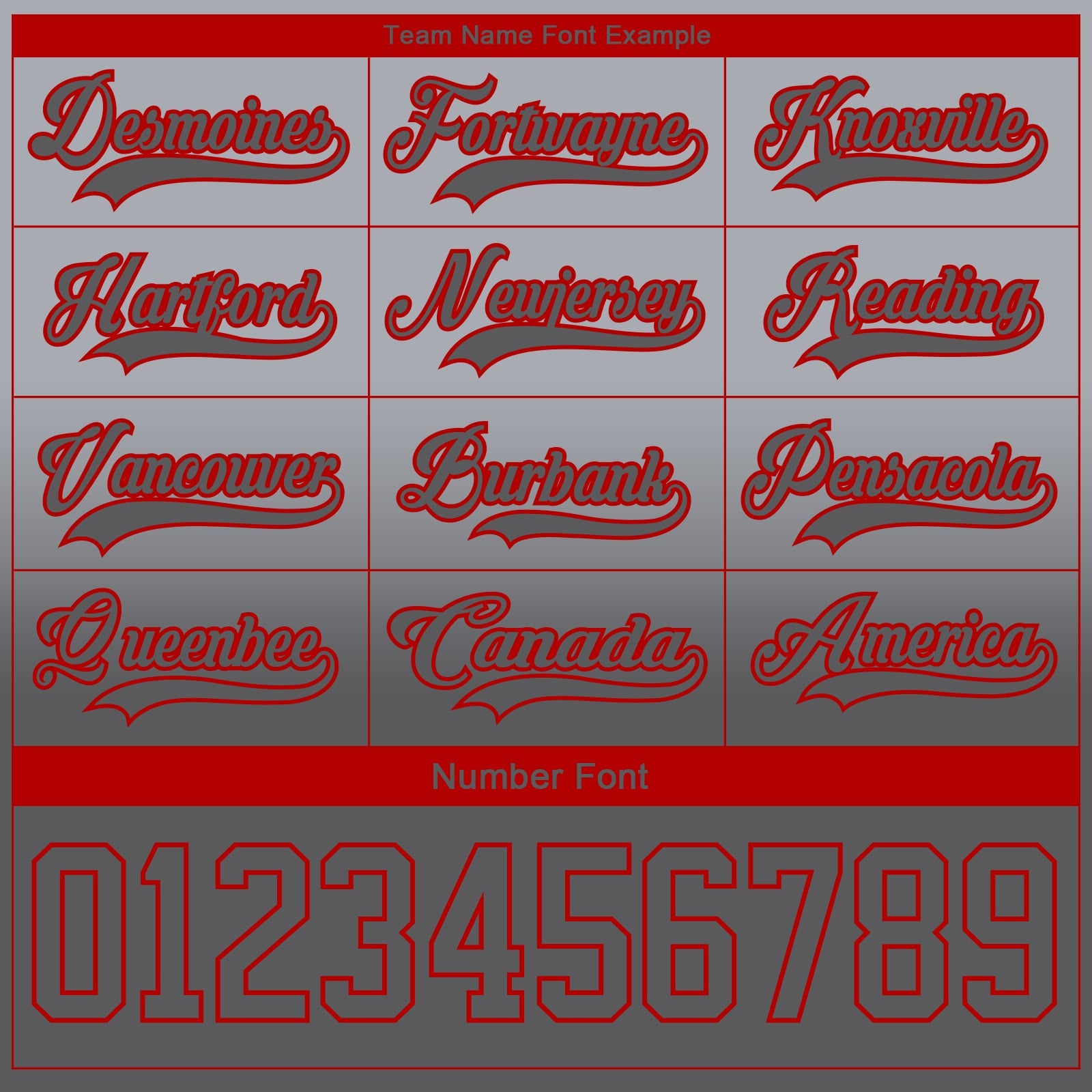Custom Gray Steel Gray-Red Fade Fashion Hockey Lace Neck Jersey view 6