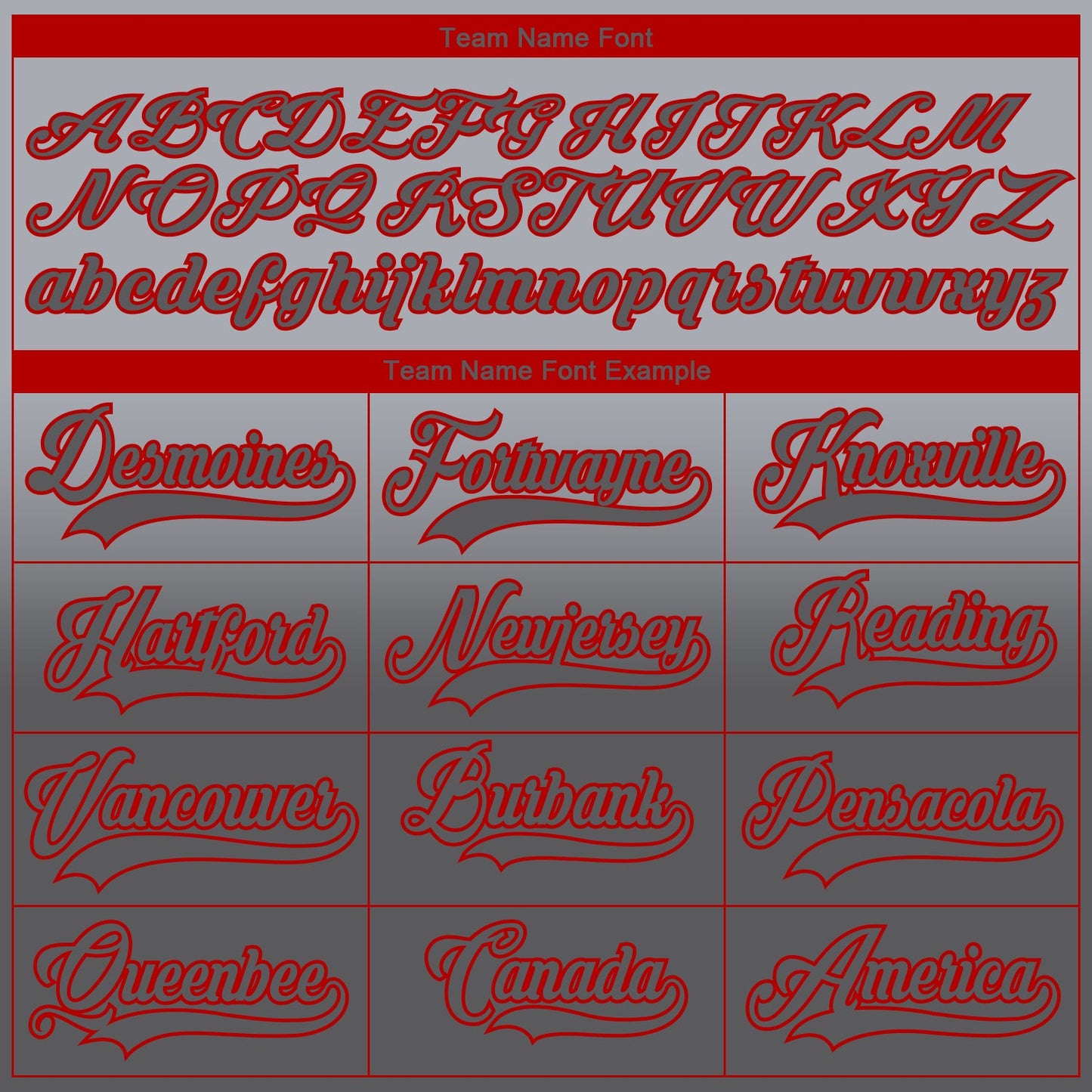 Custom Gray Steel Gray-Red Fade Fashion Hockey Lace Neck Jersey view 7