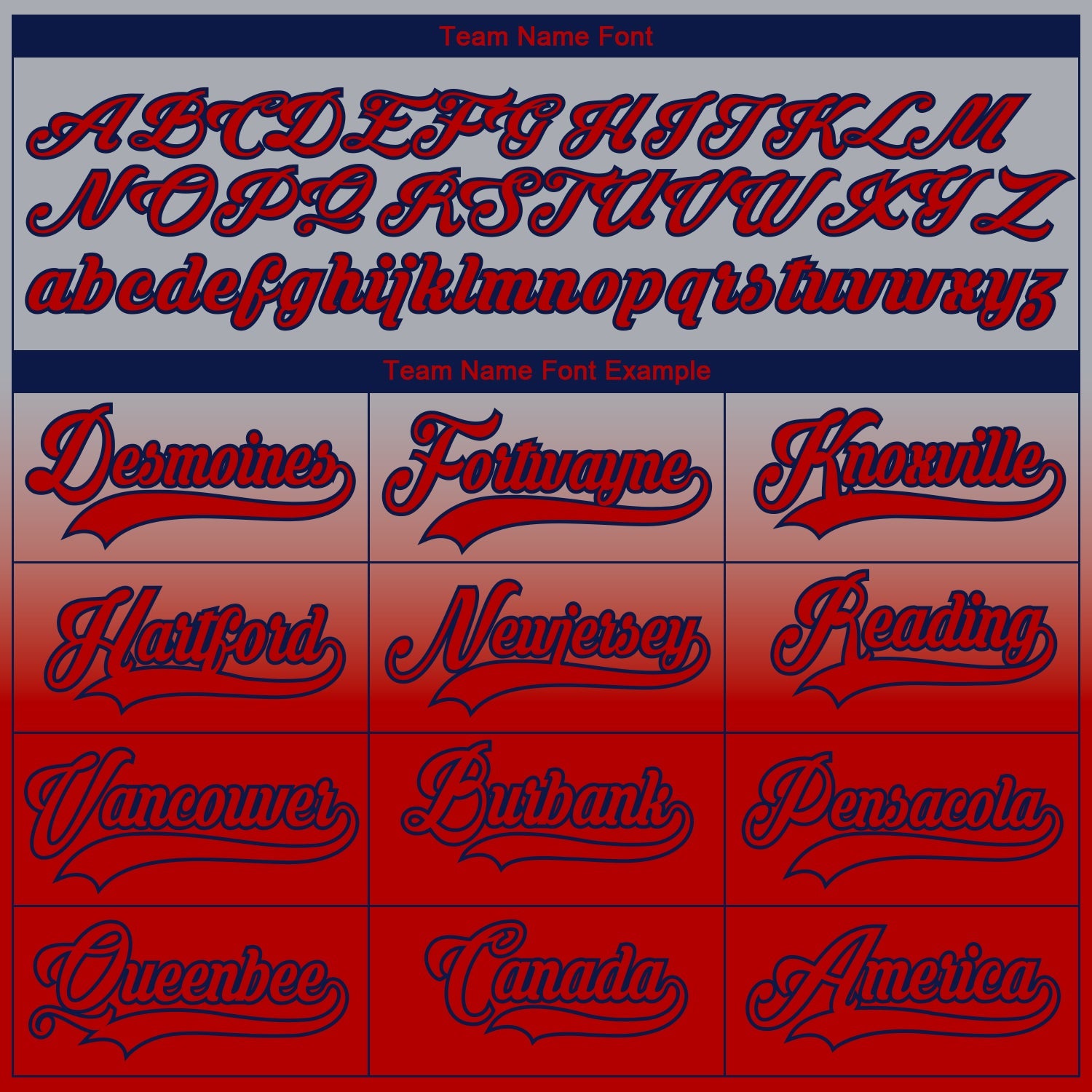 Custom Gray Red-Navy Fade Fashion Hockey Lace Neck Jersey view 7